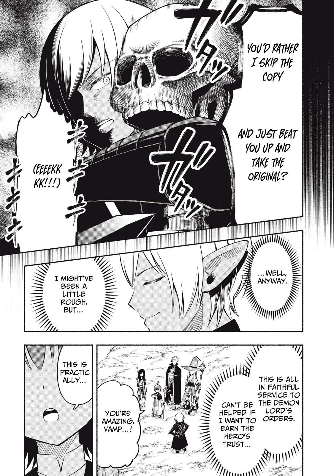 Yuusha" Party ni Sennyuu shita Maou-gun no Assassin ~Kiken-do SSS Class no Mission, Barenai You ni Ganbattetara Onna Yuusha ni Kiniirareta~ – Chapter 05.2 – Page 8