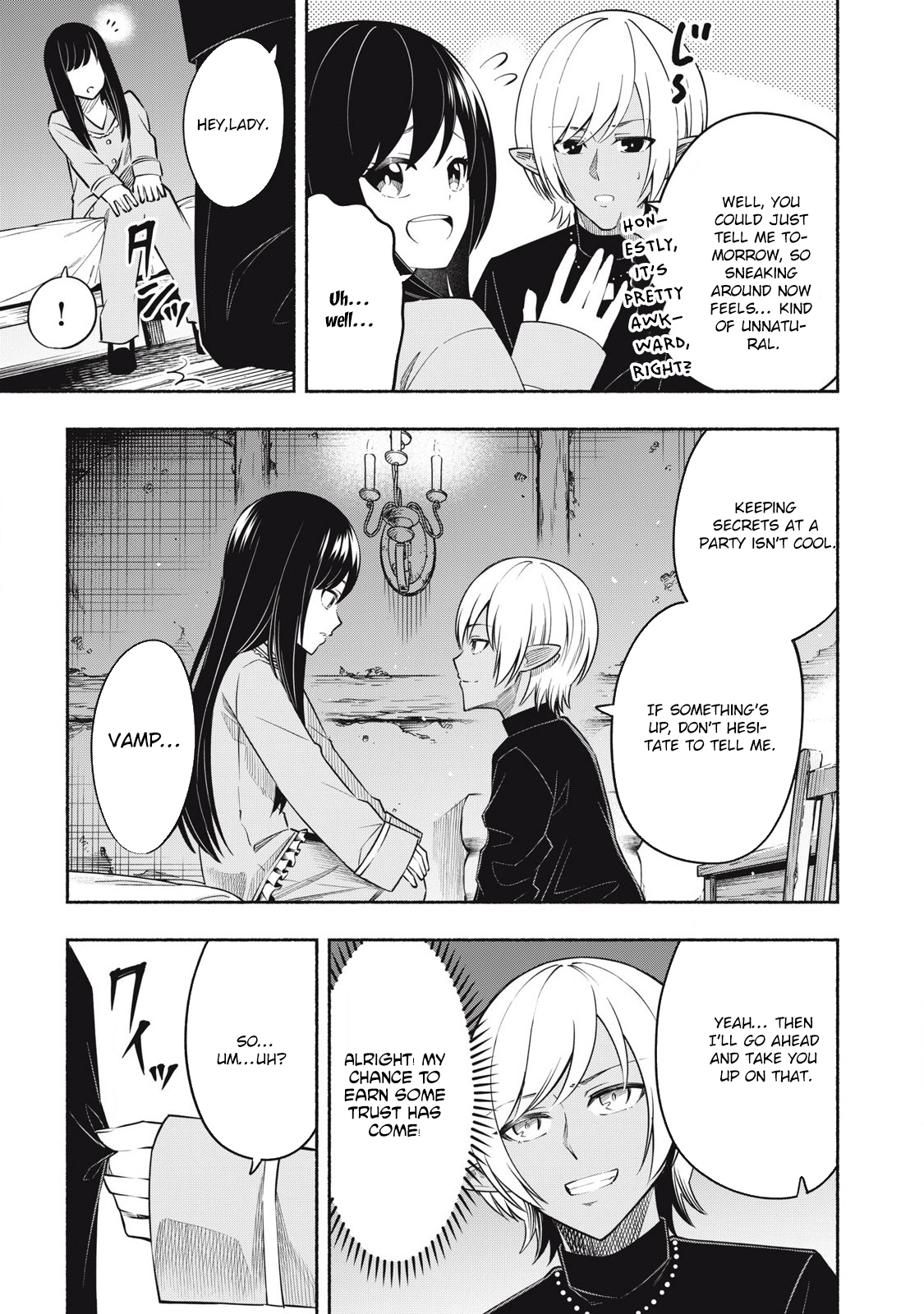 Yuusha" Party ni Sennyuu shita Maou-gun no Assassin ~Kiken-do SSS Class no Mission, Barenai You ni Ganbattetara Onna Yuusha ni Kiniirareta~ – Chapter 04 – Page 23