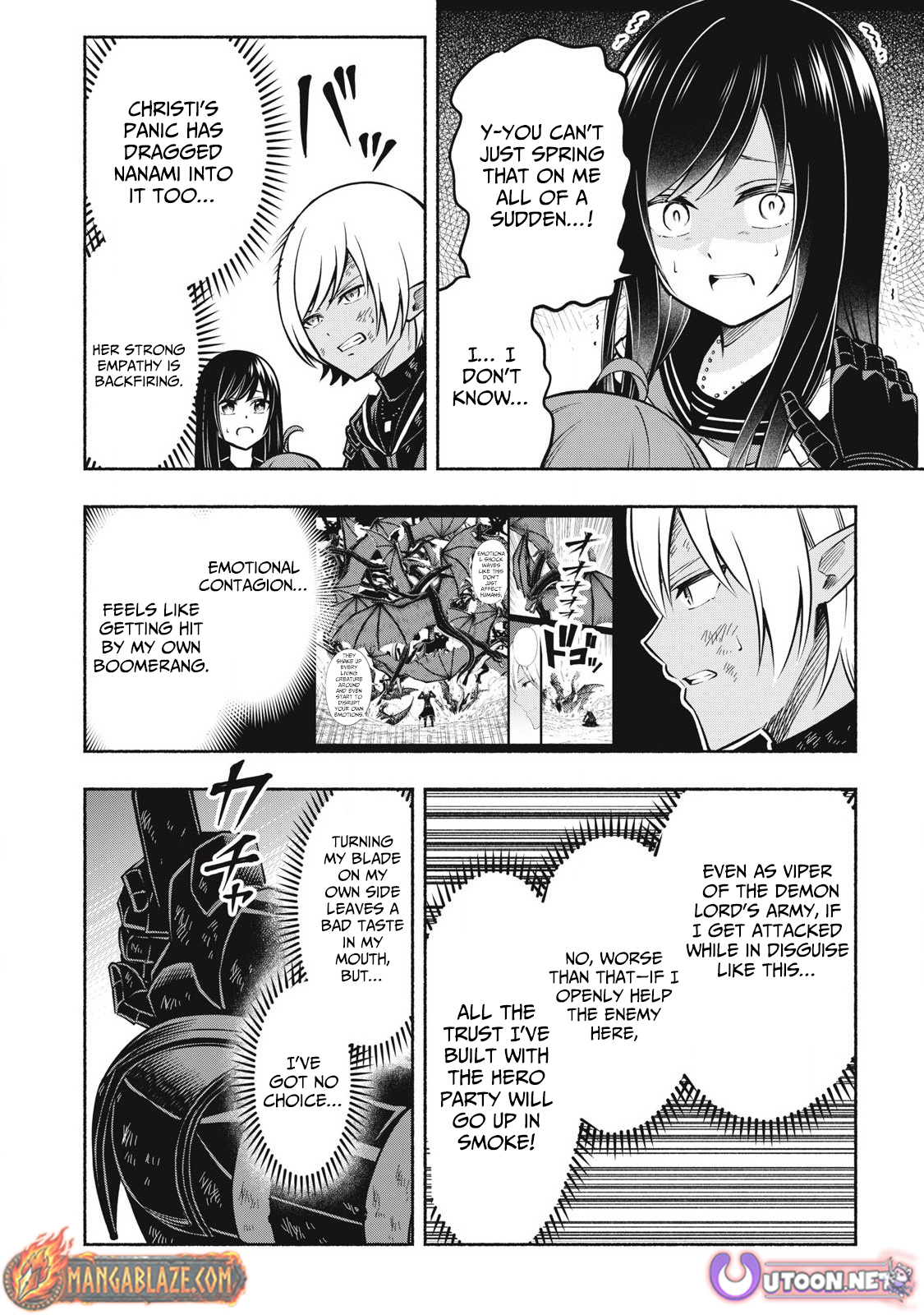 Yuusha" Party ni Sennyuu shita Maou-gun no Assassin ~Kiken-do SSS Class no Mission, Barenai You ni Ganbattetara Onna Yuusha ni Kiniirareta~ – Chapter 06.3 – Page 11