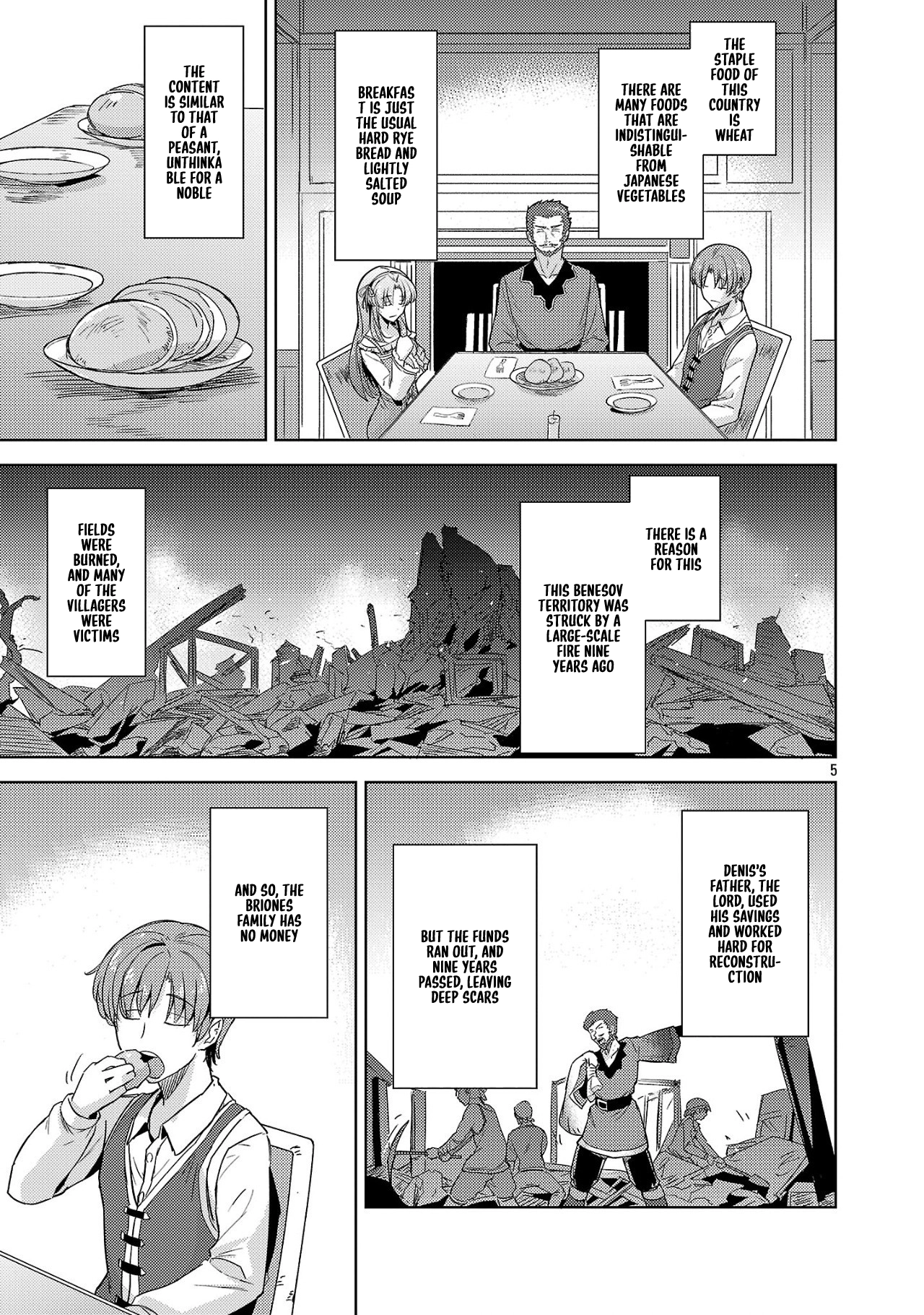 Gakeppuchi Kizoku no Ikinokori Senryaku – Chapter 01 – Page 5