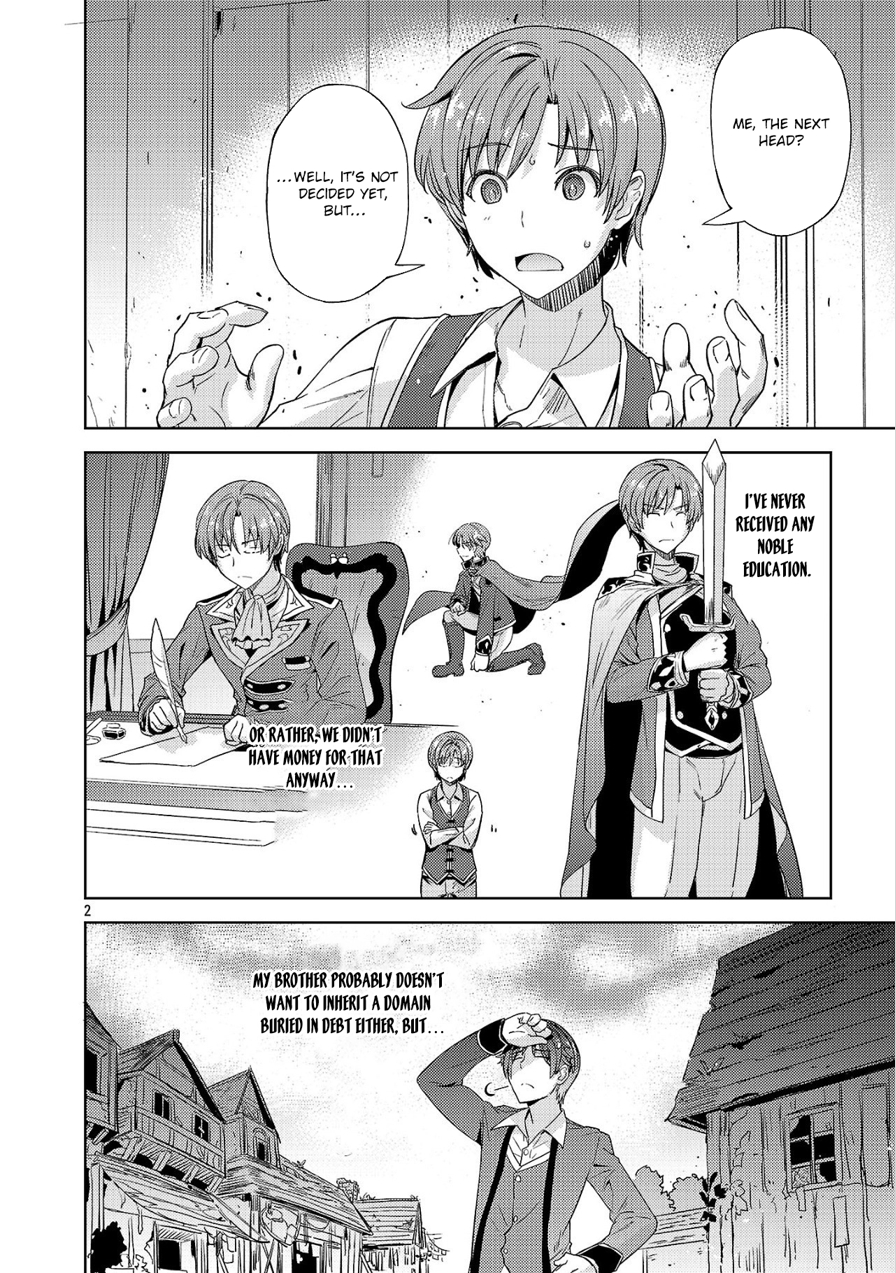 Gakeppuchi Kizoku no Ikinokori Senryaku – Chapter 04 – Page 2