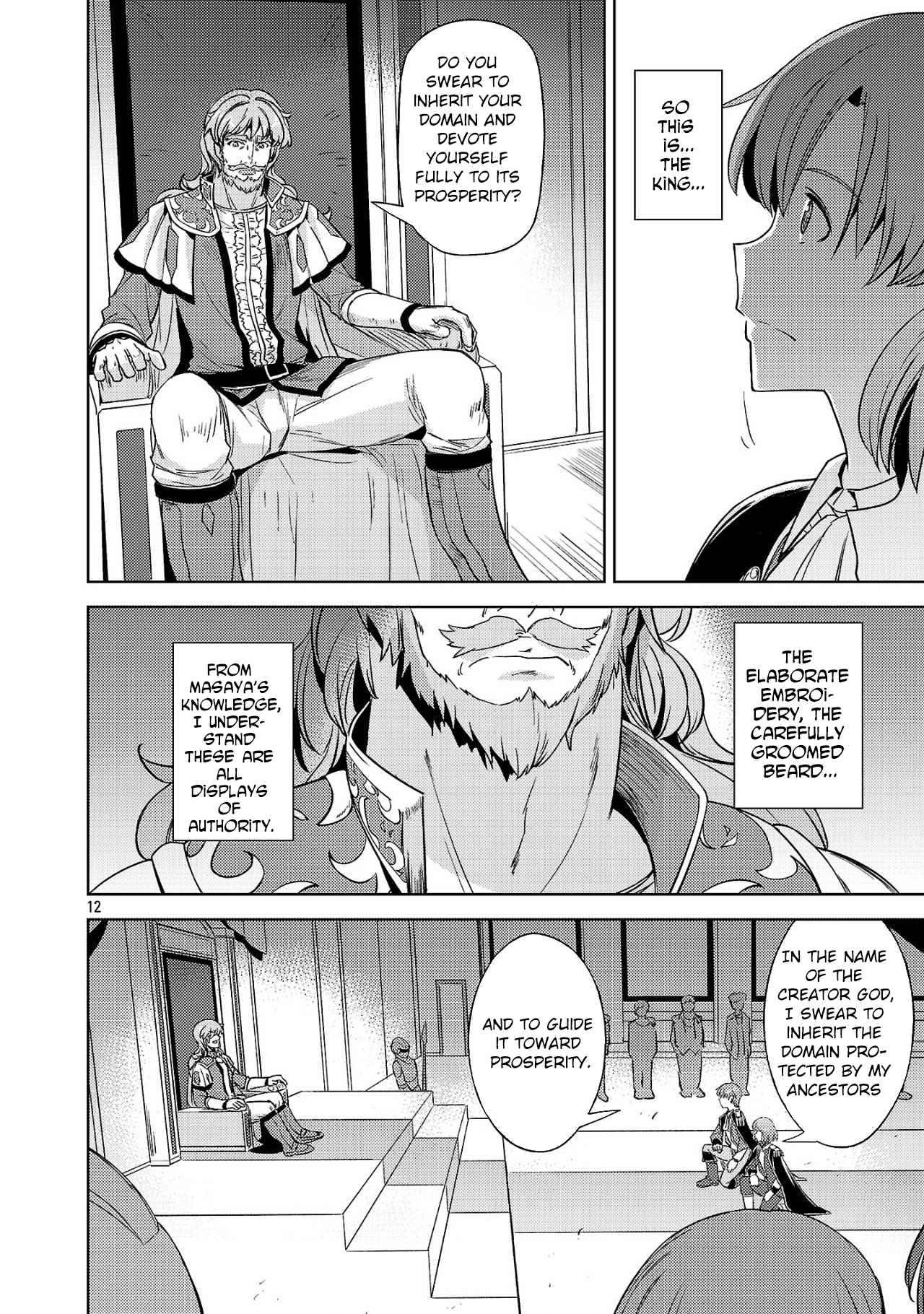 Gakeppuchi Kizoku no Ikinokori Senryaku – Chapter 04 – Page 12