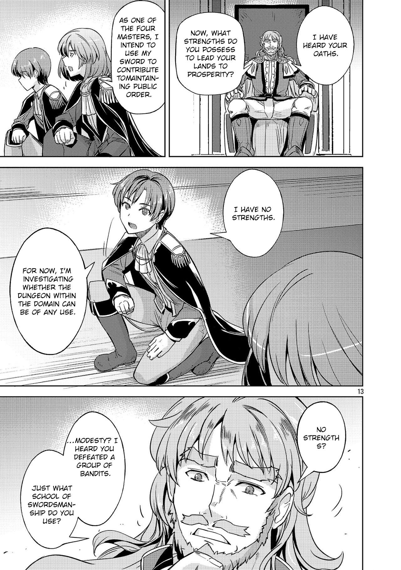 Gakeppuchi Kizoku no Ikinokori Senryaku – Chapter 04 – Page 13