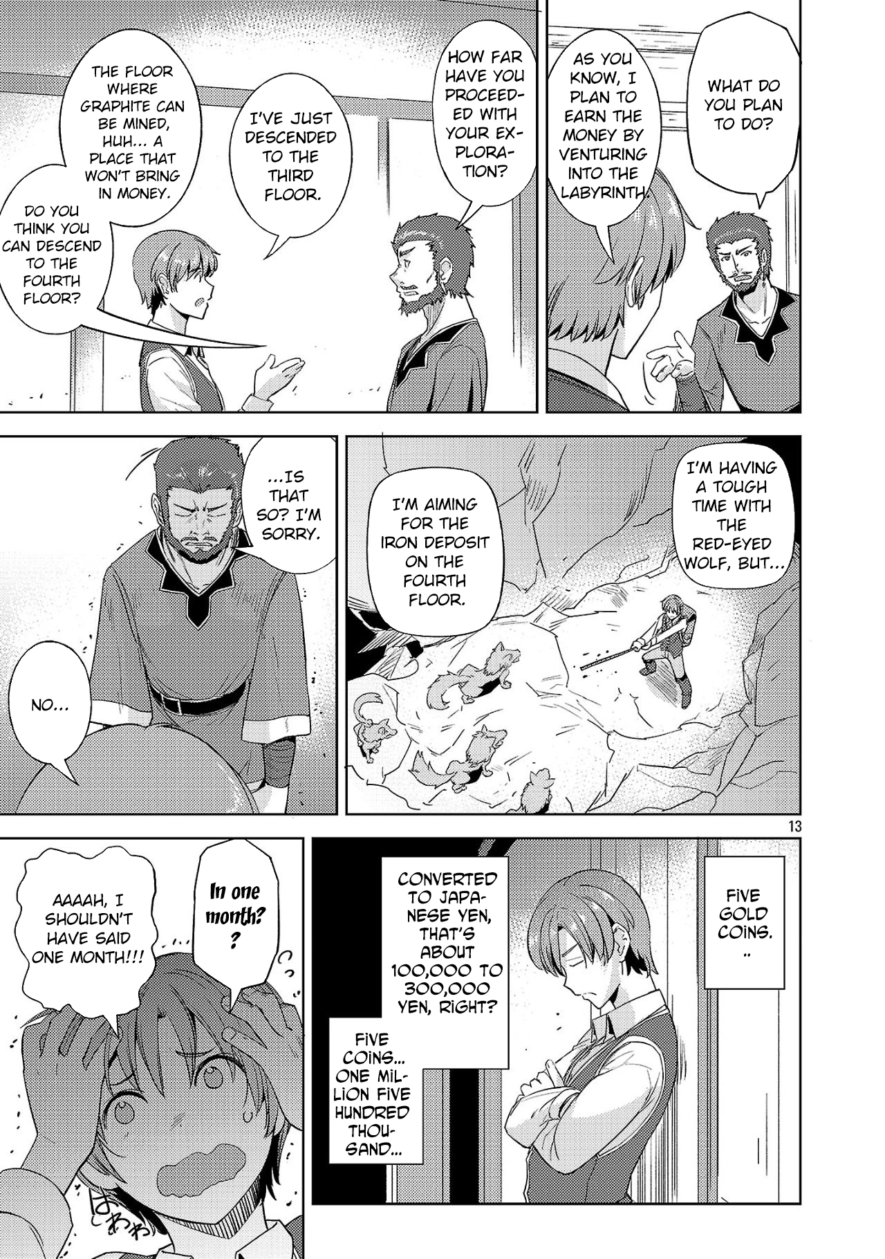 Gakeppuchi Kizoku no Ikinokori Senryaku – Chapter 03 – Page 13