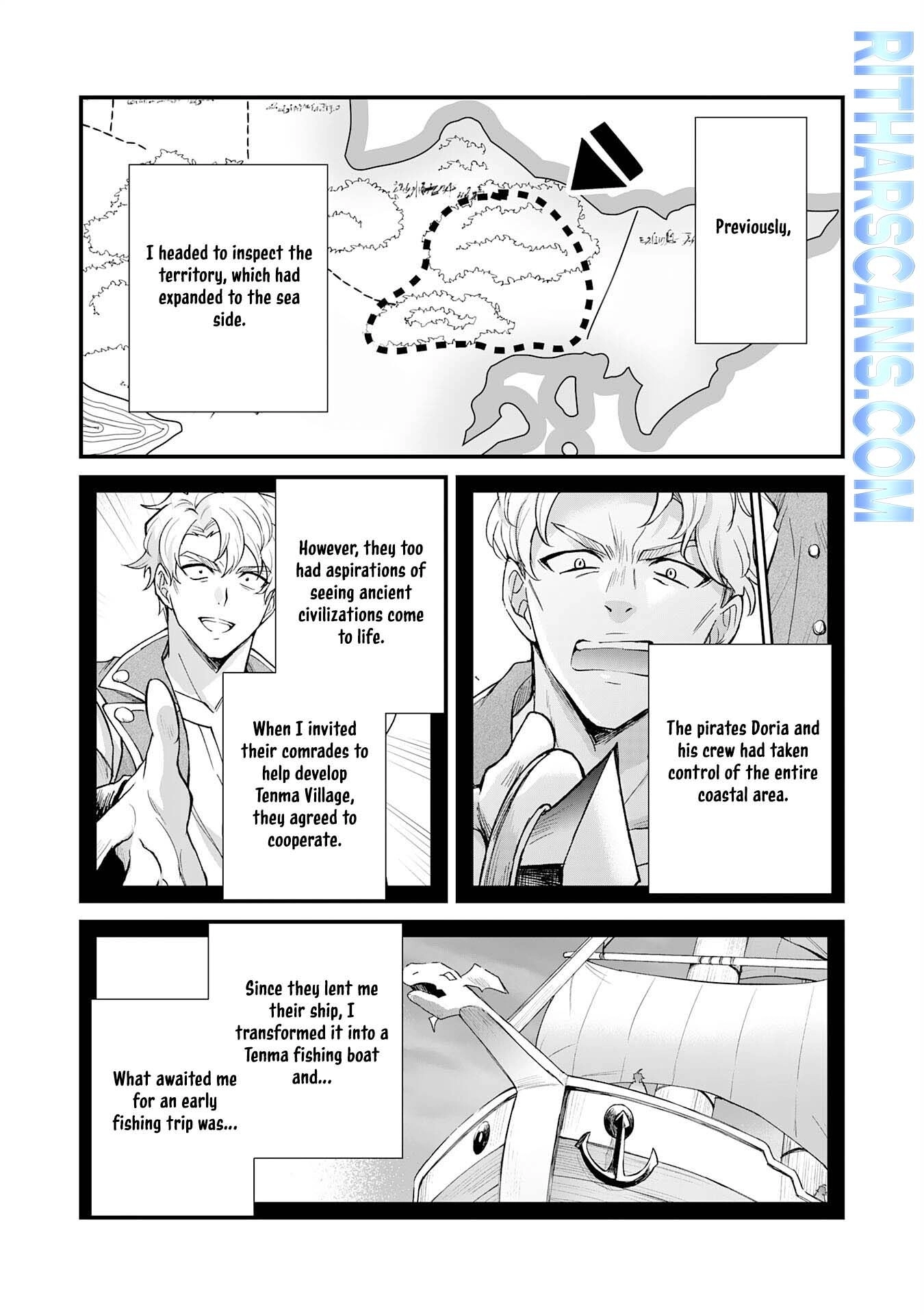 Tsuihou Kizoku wa, Hazure Skill "Kodai Shoukan" de Eirei-tachi to Henkyou Ryouchi wo Saikou suru ~Eirei-tachi wo Shoukan shitara Shitawareta no de, Saikyou Ryouchi wo Tsukuriagemasu~ – Chapter 11 – Page 2