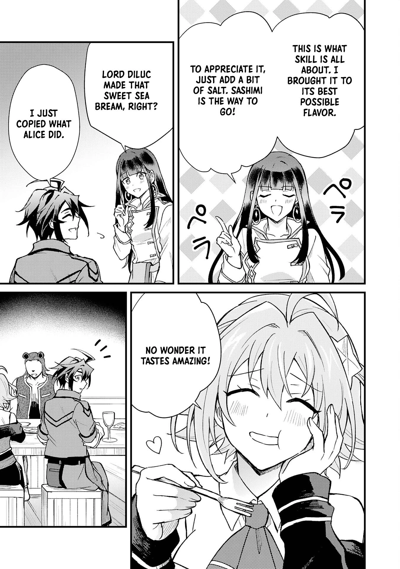 Tsuihou Kizoku wa, Hazure Skill "Kodai Shoukan" de Eirei-tachi to Henkyou Ryouchi wo Saikou suru ~Eirei-tachi wo Shoukan shitara Shitawareta no de, Saikyou Ryouchi wo Tsukuriagemasu~ – Chapter 11 – Page 23