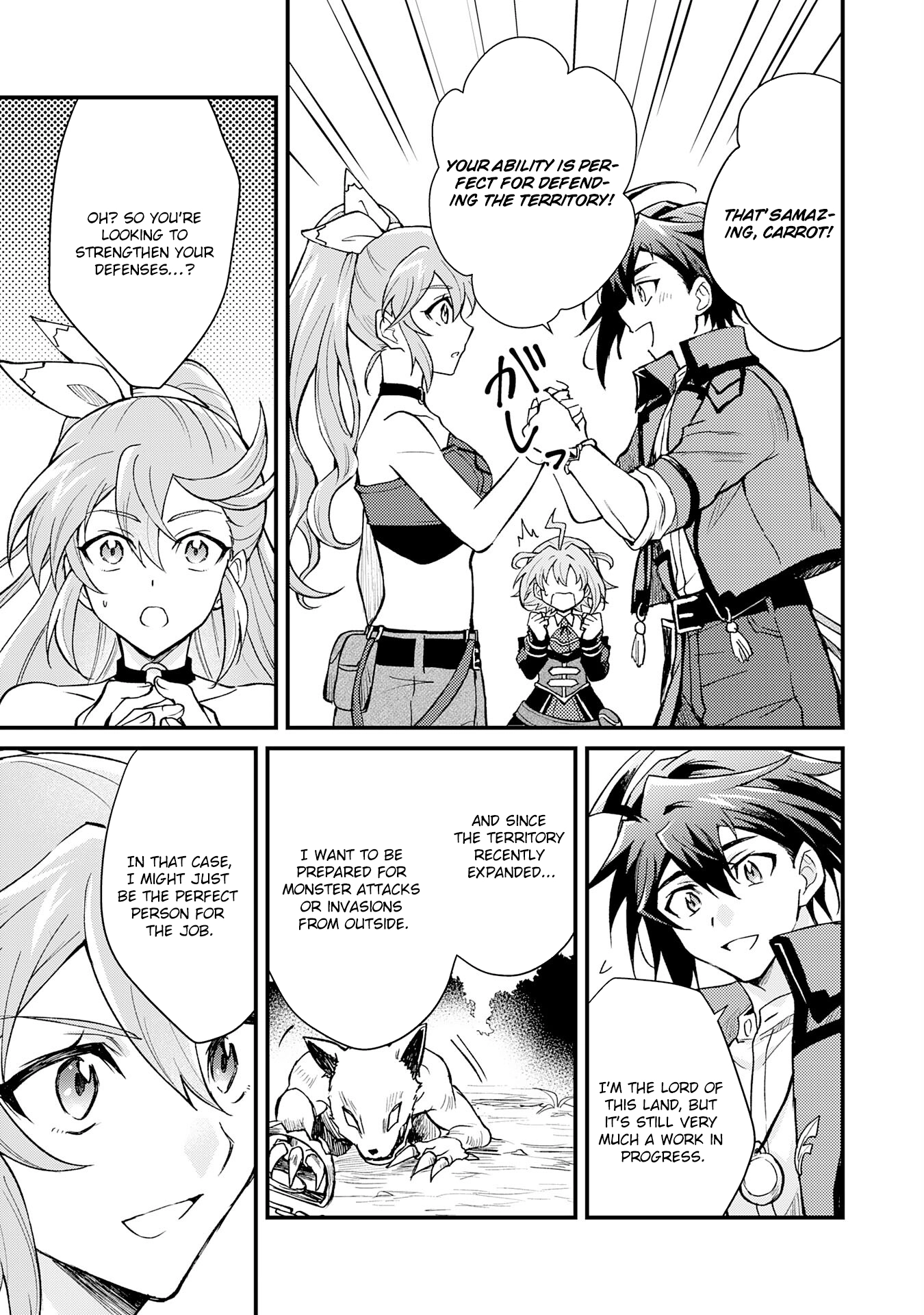 Tsuihou Kizoku wa, Hazure Skill "Kodai Shoukan" de Eirei-tachi to Henkyou Ryouchi wo Saikou suru ~Eirei-tachi wo Shoukan shitara Shitawareta no de, Saikyou Ryouchi wo Tsukuriagemasu~ – Chapter 08 – Page 23