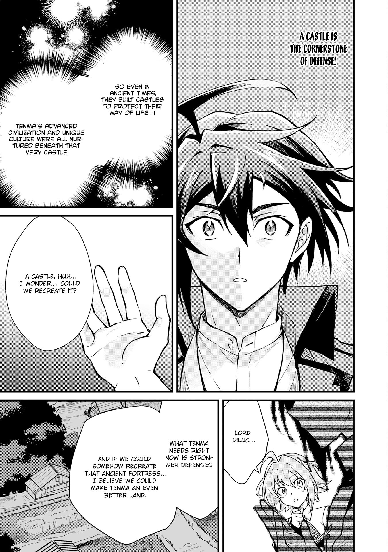 Tsuihou Kizoku wa, Hazure Skill "Kodai Shoukan" de Eirei-tachi to Henkyou Ryouchi wo Saikou suru ~Eirei-tachi wo Shoukan shitara Shitawareta no de, Saikyou Ryouchi wo Tsukuriagemasu~ – Chapter 08 – Page 27