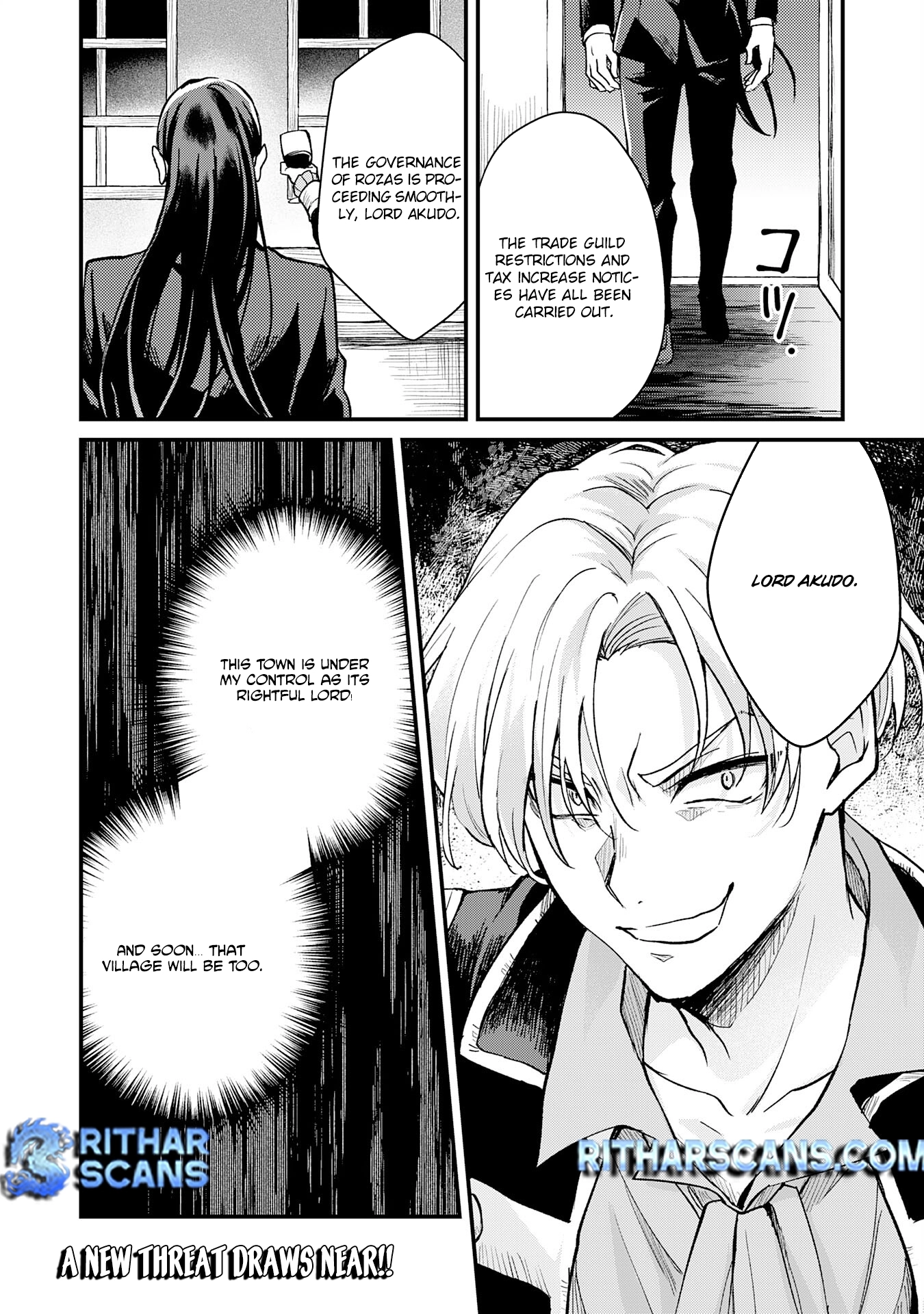 Tsuihou Kizoku wa, Hazure Skill "Kodai Shoukan" de Eirei-tachi to Henkyou Ryouchi wo Saikou suru ~Eirei-tachi wo Shoukan shitara Shitawareta no de, Saikyou Ryouchi wo Tsukuriagemasu~ – Chapter 08 – Page 32