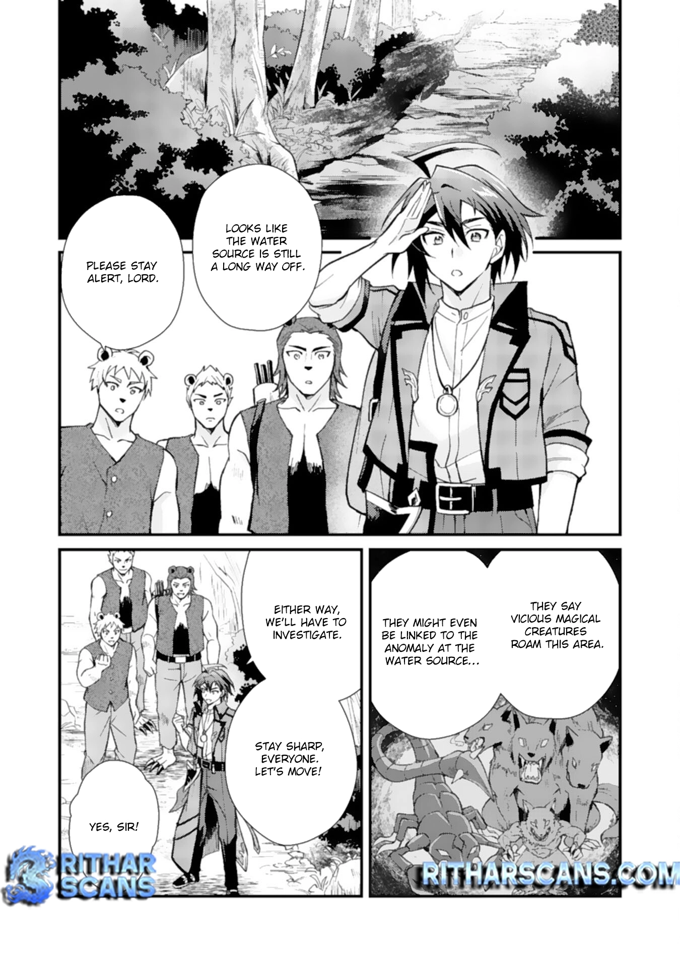 Tsuihou Kizoku wa, Hazure Skill "Kodai Shoukan" de Eirei-tachi to Henkyou Ryouchi wo Saikou suru ~Eirei-tachi wo Shoukan shitara Shitawareta no de, Saikyou Ryouchi wo Tsukuriagemasu~ – Chapter 05 – Page 2