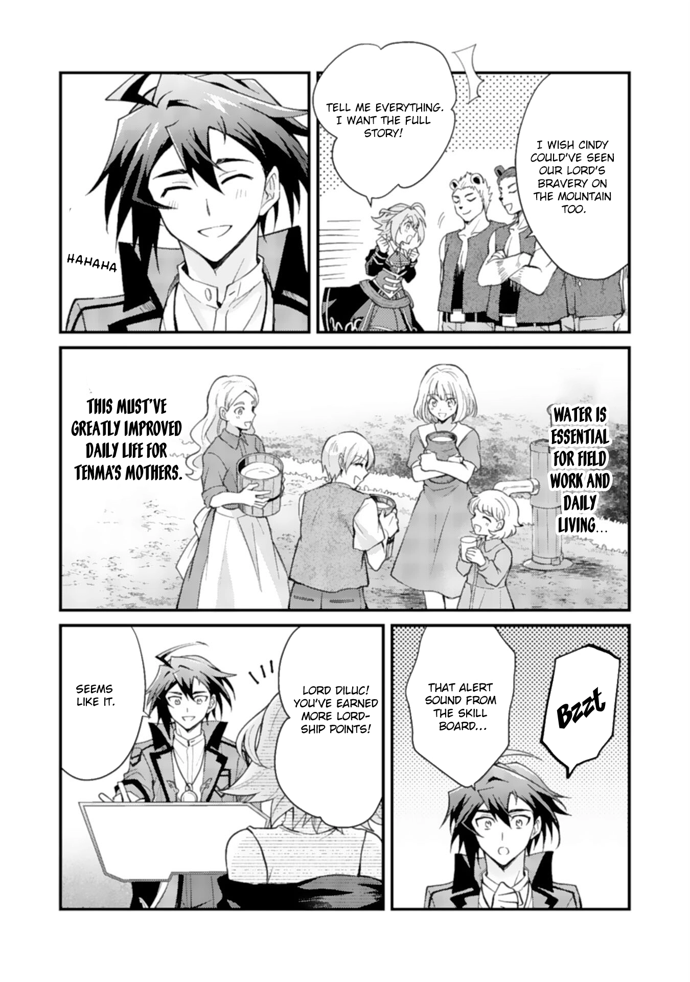 Tsuihou Kizoku wa, Hazure Skill "Kodai Shoukan" de Eirei-tachi to Henkyou Ryouchi wo Saikou suru ~Eirei-tachi wo Shoukan shitara Shitawareta no de, Saikyou Ryouchi wo Tsukuriagemasu~ – Chapter 05 – Page 36