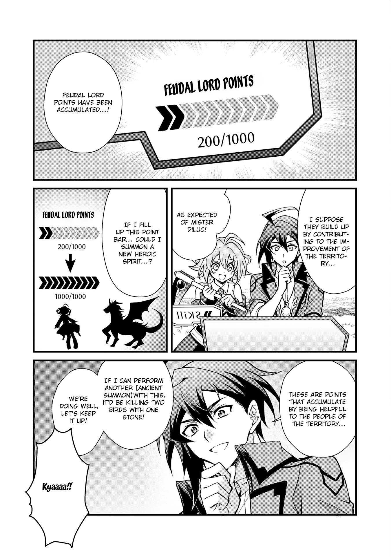 Tsuihou Kizoku wa, Hazure Skill "Kodai Shoukan" de Eirei-tachi to Henkyou Ryouchi wo Saikou suru ~Eirei-tachi wo Shoukan shitara Shitawareta no de, Saikyou Ryouchi wo Tsukuriagemasu~ – Chapter 03 – Page 9