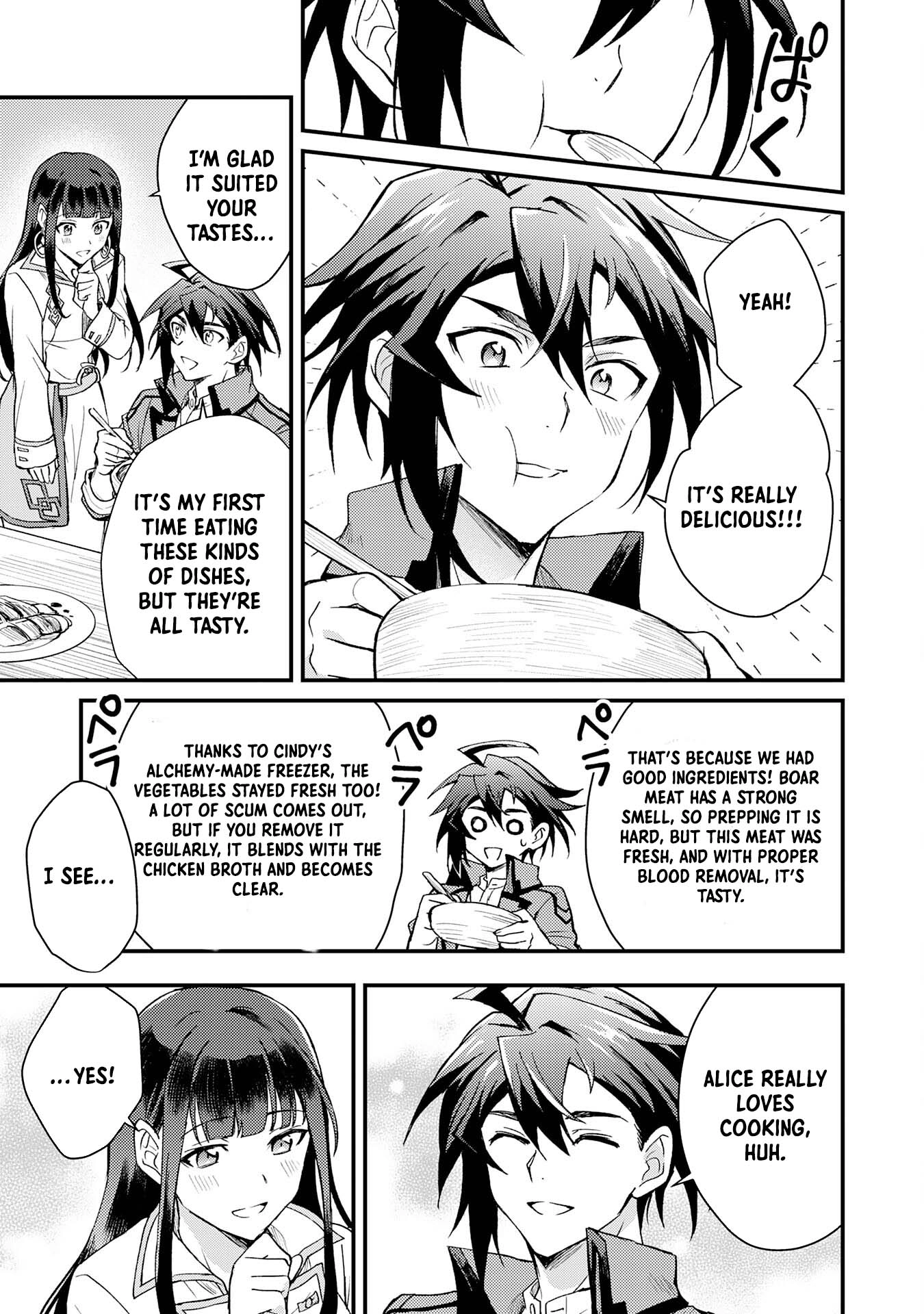 Tsuihou Kizoku wa, Hazure Skill "Kodai Shoukan" de Eirei-tachi to Henkyou Ryouchi wo Saikou suru ~Eirei-tachi wo Shoukan shitara Shitawareta no de, Saikyou Ryouchi wo Tsukuriagemasu~ – Chapter 06 – Page 13