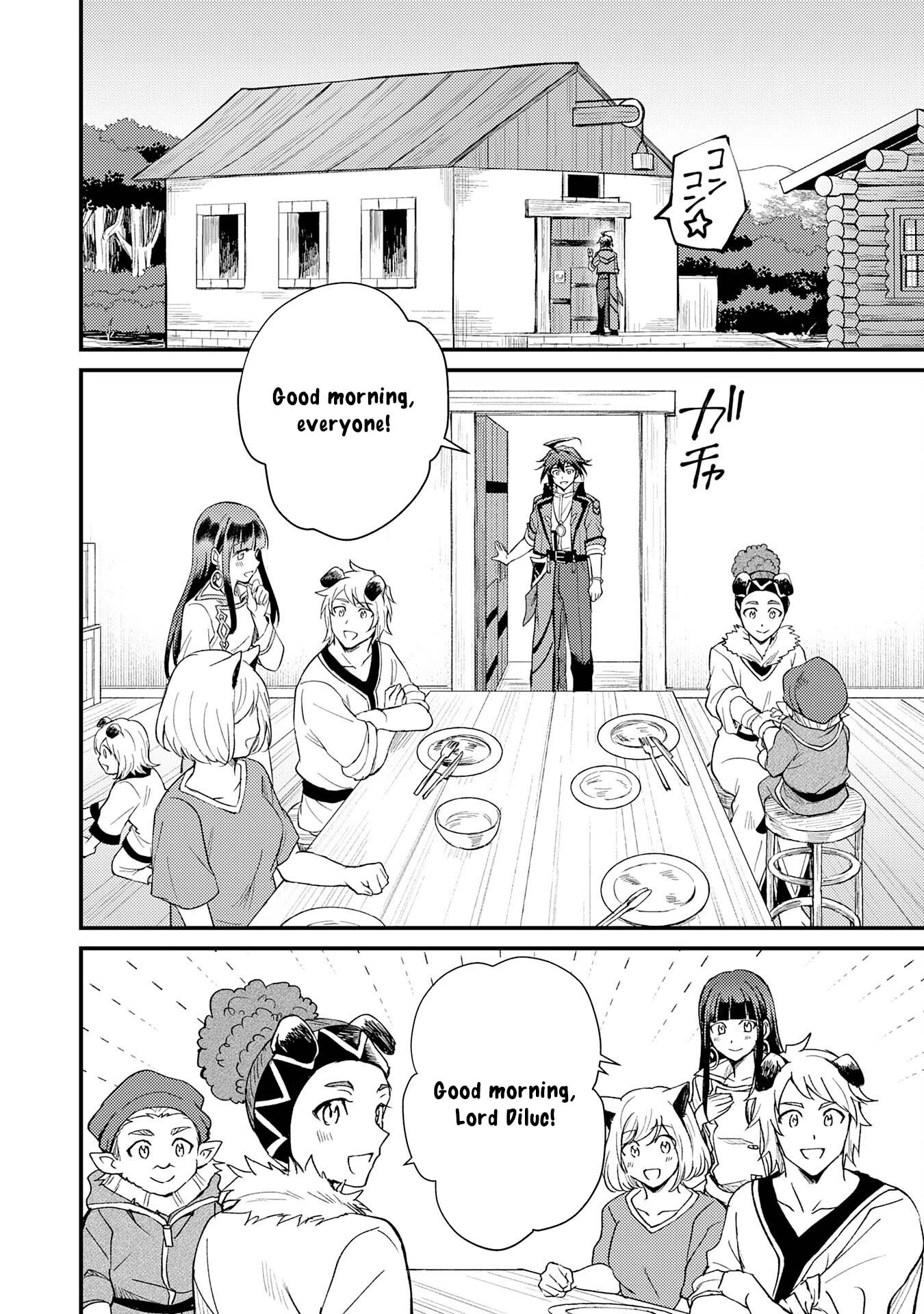 Tsuihou Kizoku wa, Hazure Skill "Kodai Shoukan" de Eirei-tachi to Henkyou Ryouchi wo Saikou suru ~Eirei-tachi wo Shoukan shitara Shitawareta no de, Saikyou Ryouchi wo Tsukuriagemasu~ – Chapter 13 – Page 2