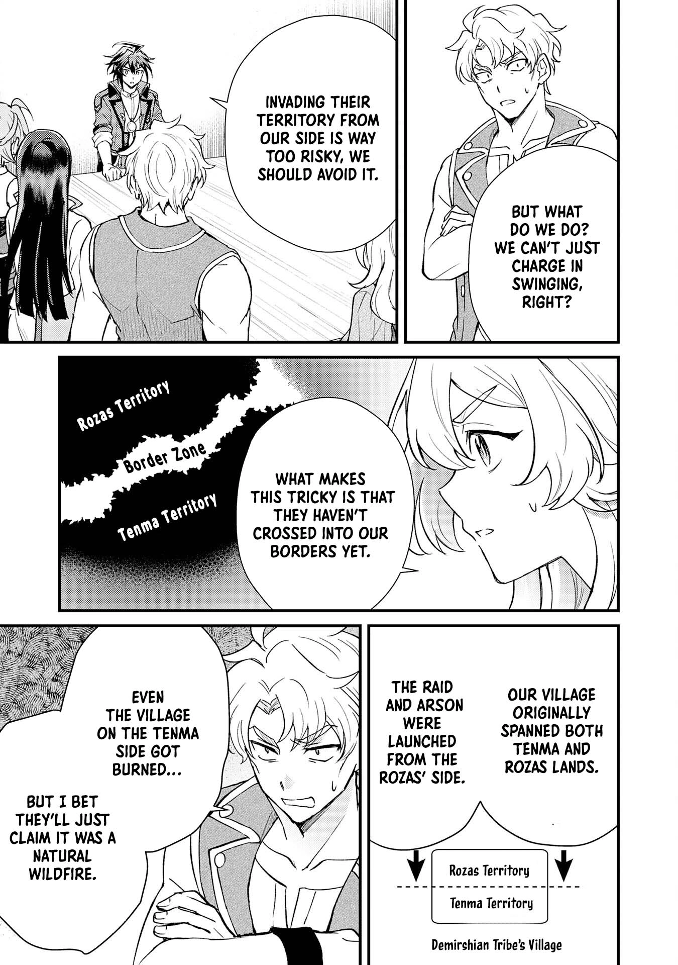 Tsuihou Kizoku wa, Hazure Skill "Kodai Shoukan" de Eirei-tachi to Henkyou Ryouchi wo Saikou suru ~Eirei-tachi wo Shoukan shitara Shitawareta no de, Saikyou Ryouchi wo Tsukuriagemasu~ – Chapter 13 – Page 13