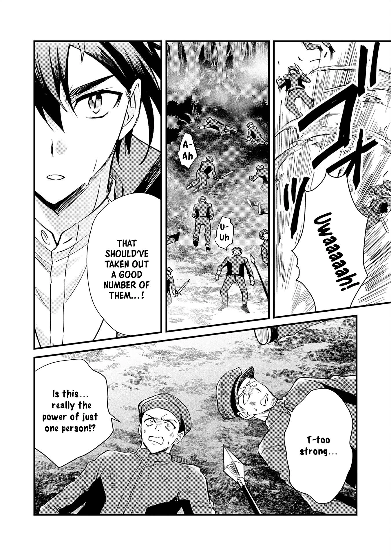 Tsuihou Kizoku wa, Hazure Skill "Kodai Shoukan" de Eirei-tachi to Henkyou Ryouchi wo Saikou suru ~Eirei-tachi wo Shoukan shitara Shitawareta no de, Saikyou Ryouchi wo Tsukuriagemasu~ – Chapter 13 – Page 34