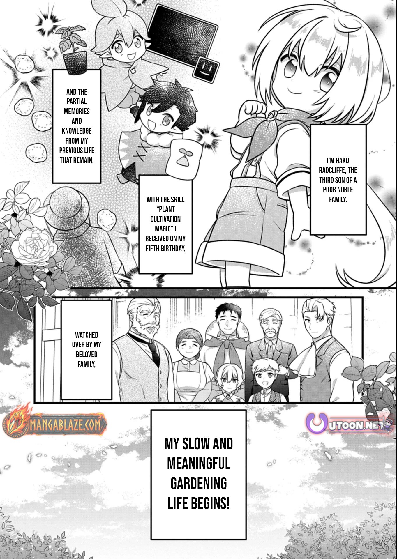 A Carefree Gardening Life with Plant Magic ~Haku and the Spirits’ Botanical Garden~ – Chapter 02 – Page 2