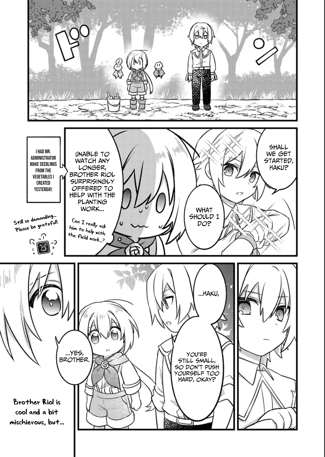 A Carefree Gardening Life with Plant Magic ~Haku and the Spirits’ Botanical Garden~ – Chapter 02 – Page 19