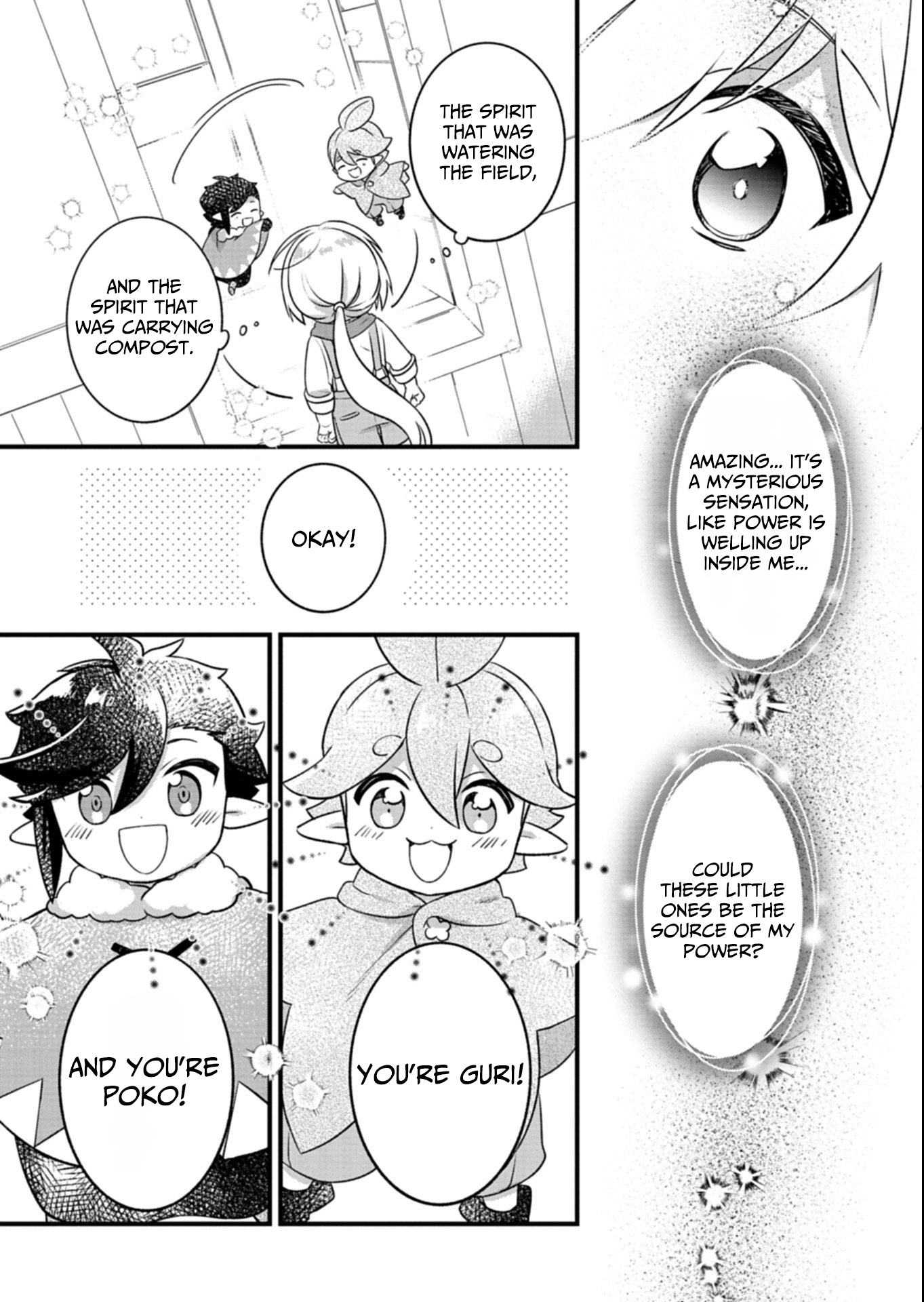 A Carefree Gardening Life with Plant Magic ~Haku and the Spirits’ Botanical Garden~ – Chapter 01 – Page 34