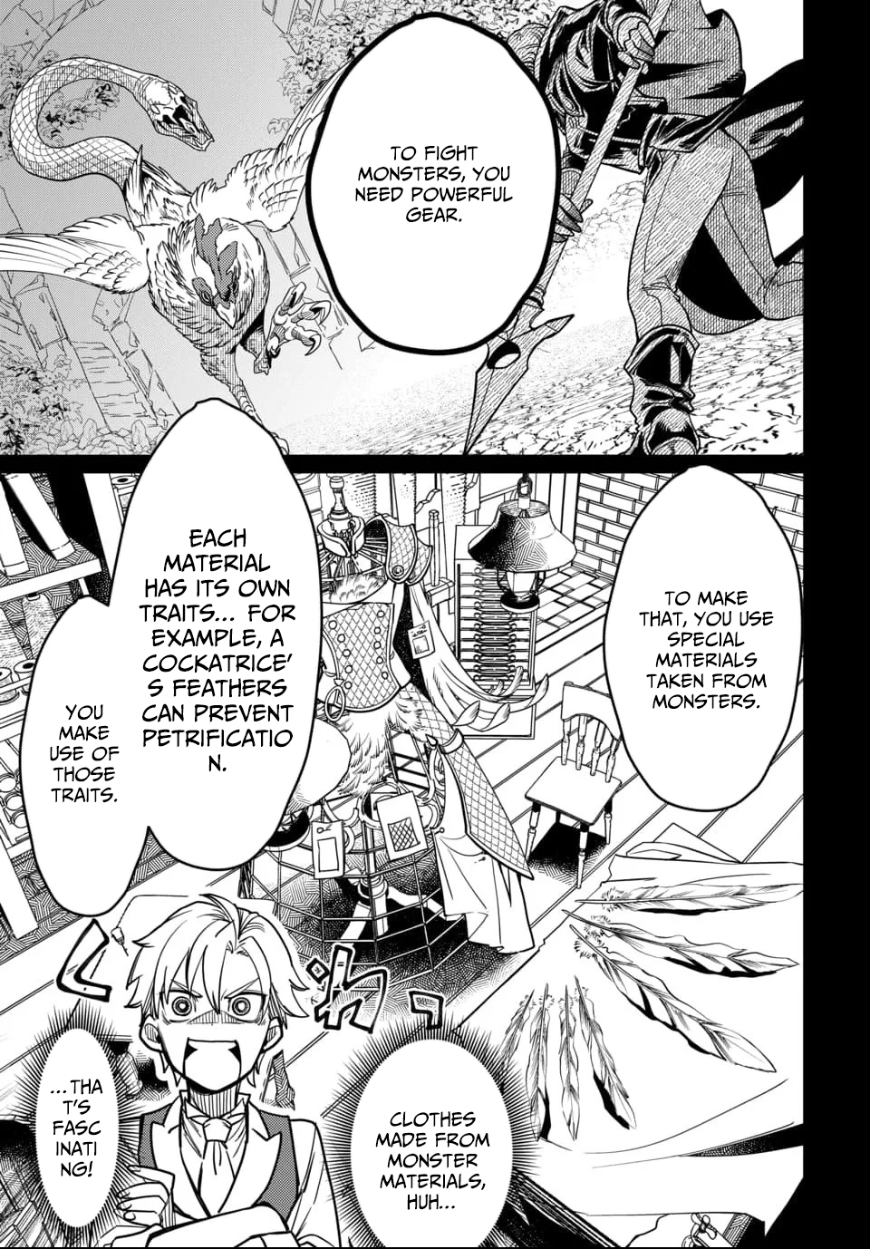 Magical Girl's Tailor: He's Not the Strongest but He Makes Her the Strongest by Tailoring Her Dress – Chapter 01 – Page 36