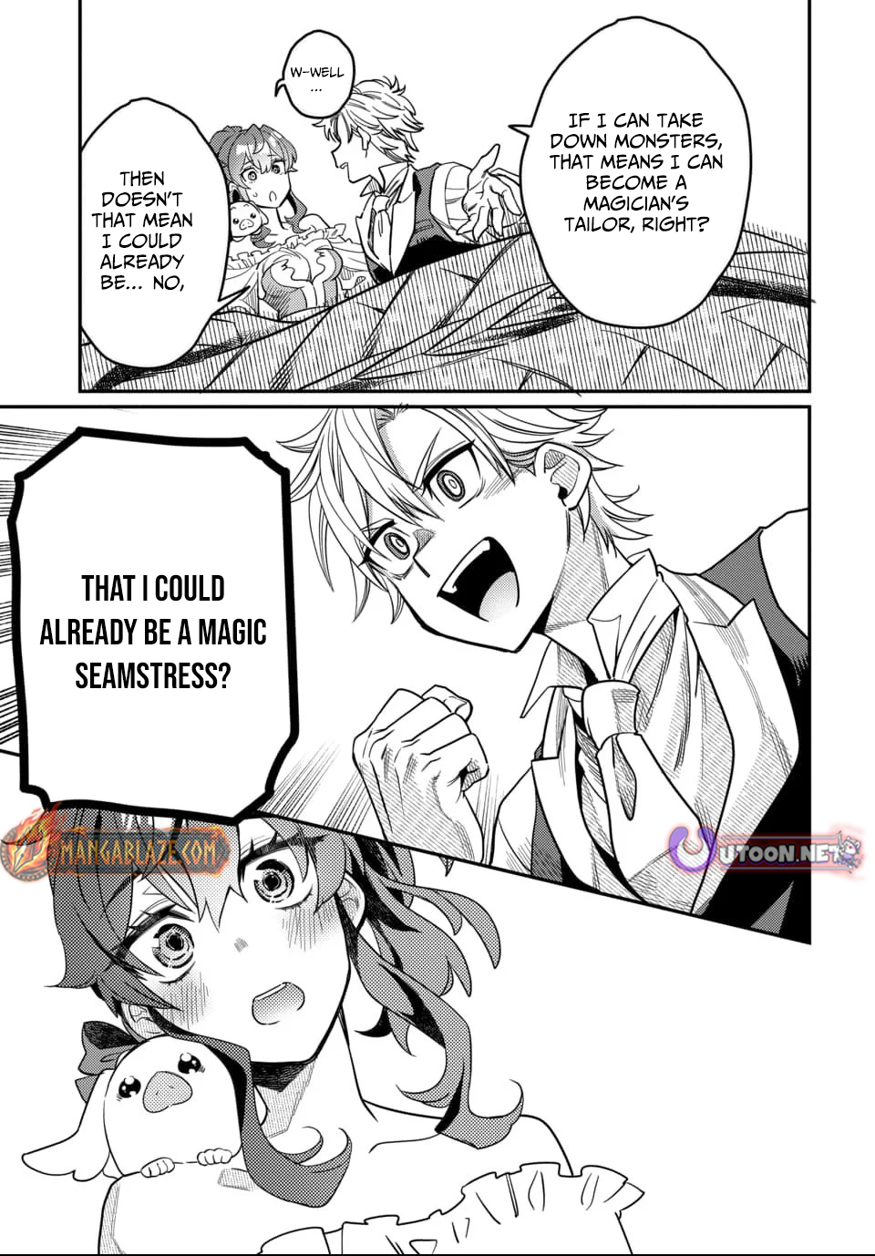 Magical Girl's Tailor: He's Not the Strongest but He Makes Her the Strongest by Tailoring Her Dress – Chapter 01 – Page 58