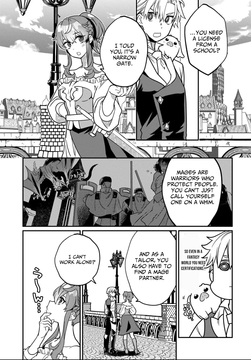 Magical Girl's Tailor: He's Not the Strongest but He Makes Her the Strongest by Tailoring Her Dress – Chapter 02 – Page 6