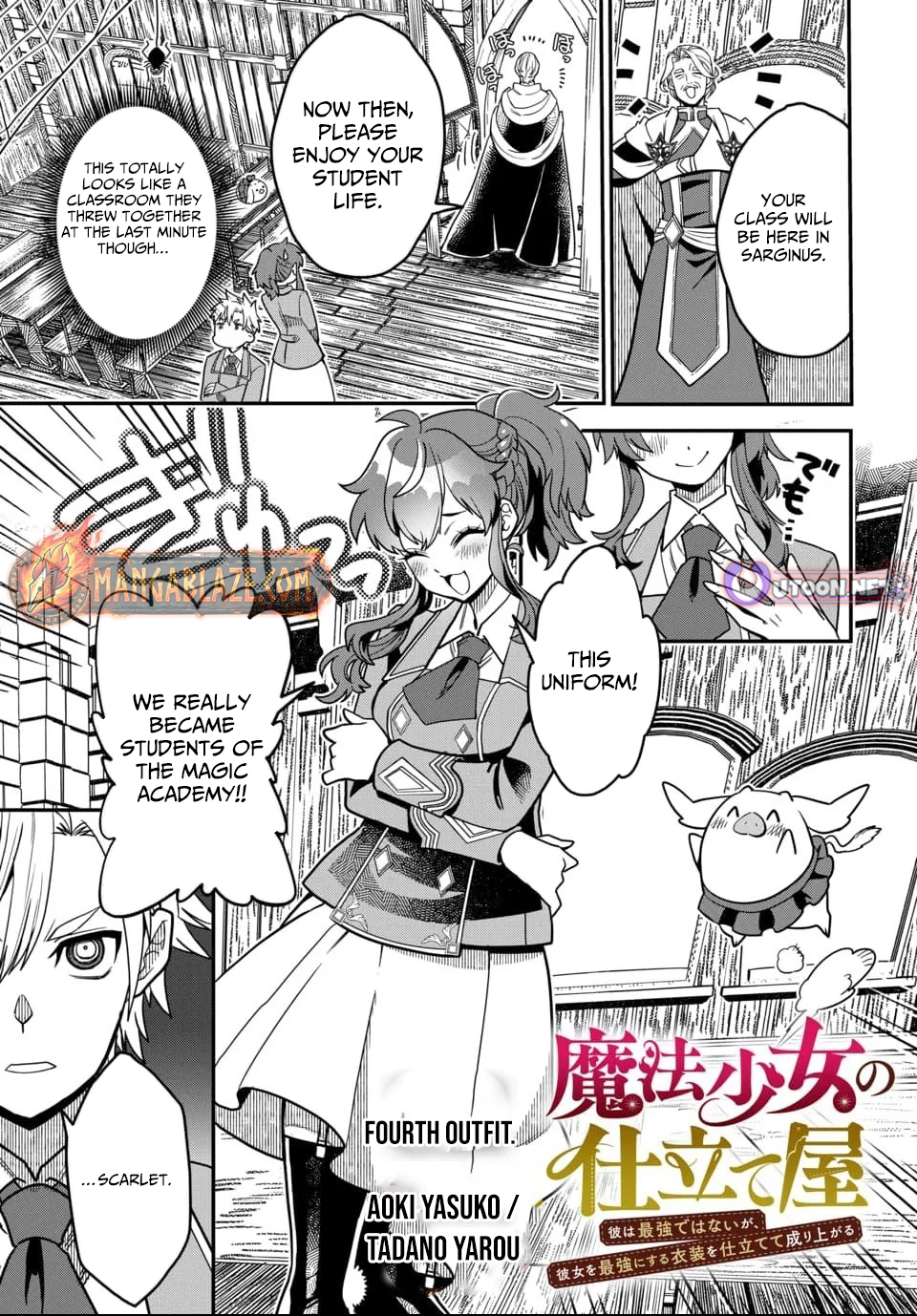Magical Girl's Tailor: He's Not the Strongest but He Makes Her the Strongest by Tailoring Her Dress – Chapter 04 – Page 2