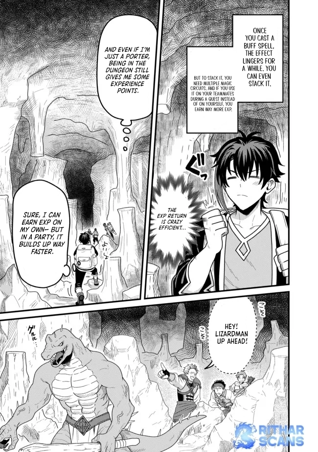 Zen Jidou Mahou [Auto Magic] no Cost Performance Musou - "Seichou Speed ga Chou Osoi" to Tsuihou Sareta ga, Houchishite mo Keikenchi ga Atsumaru Mitai Desu – Chapter 04.2 – Page 6