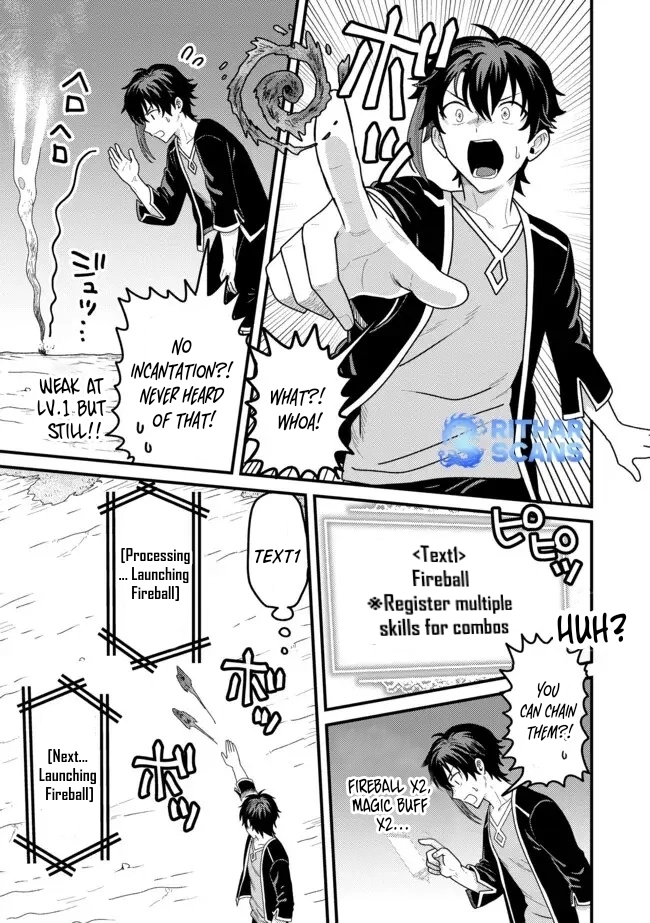 Zen Jidou Mahou [Auto Magic] no Cost Performance Musou - "Seichou Speed ga Chou Osoi" to Tsuihou Sareta ga, Houchishite mo Keikenchi ga Atsumaru Mitai Desu – Chapter 02.2 – Page 17