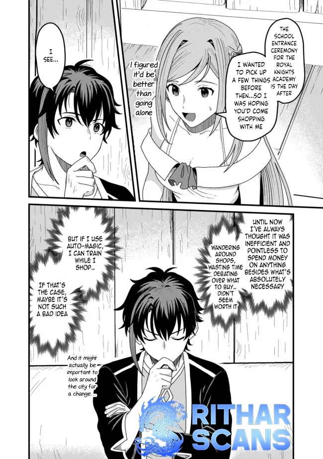 Zen Jidou Mahou [Auto Magic] no Cost Performance Musou - "Seichou Speed ga Chou Osoi" to Tsuihou Sareta ga, Houchishite mo Keikenchi ga Atsumaru Mitai Desu – Chapter 03.1 – Page 10