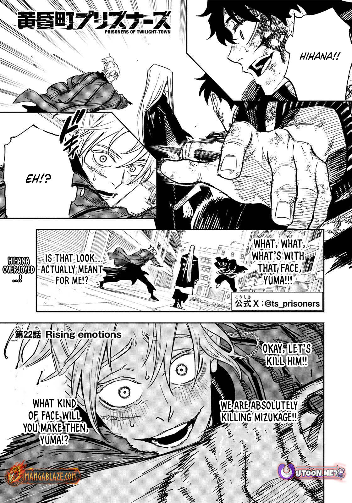 Tasogare-chou Prisoners – Chapter 22 – Page 2