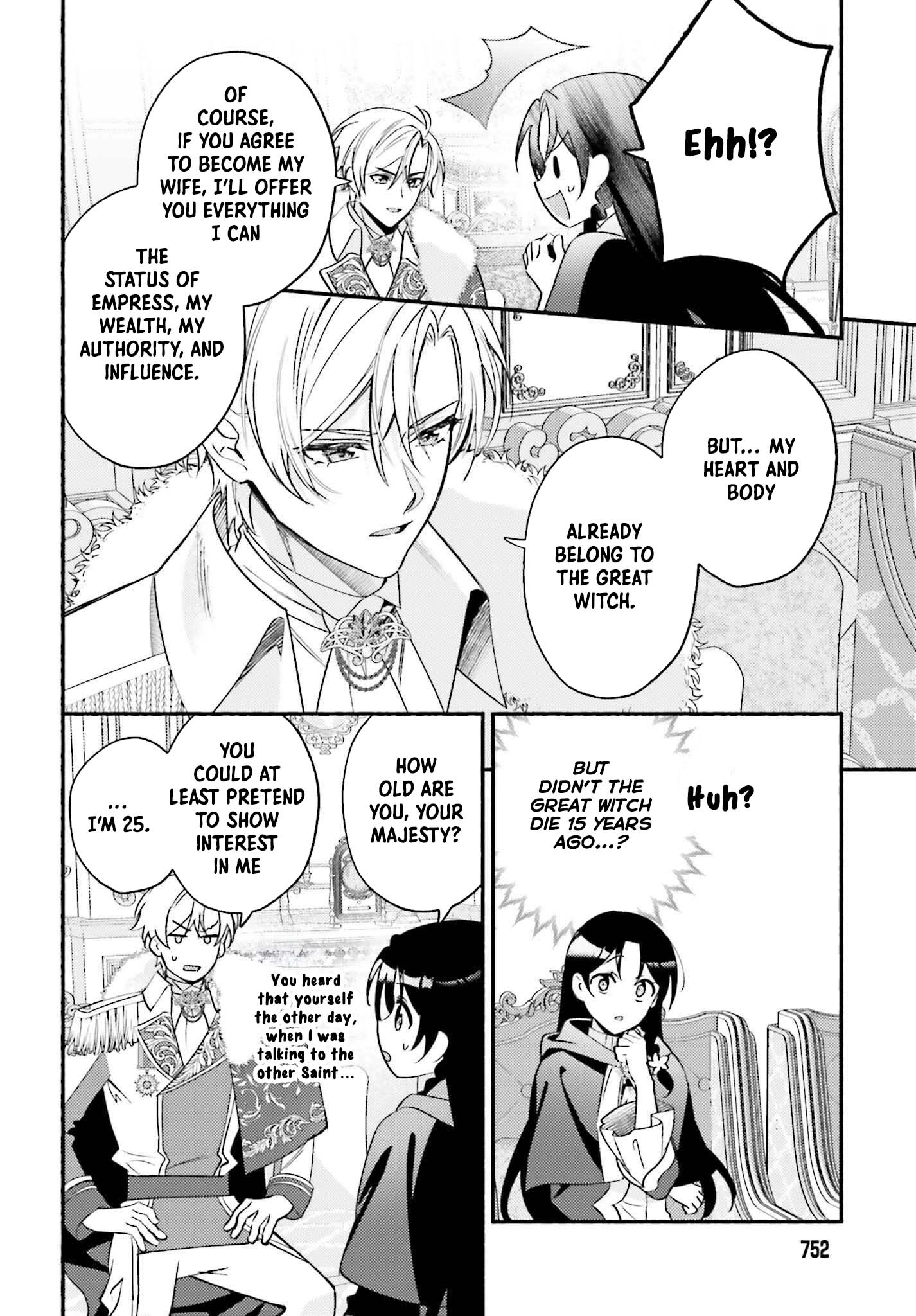 Once a Legendary Witch, Now a Misunderstood Saint Loved by the Emperor – Chapter 04 – Page 11