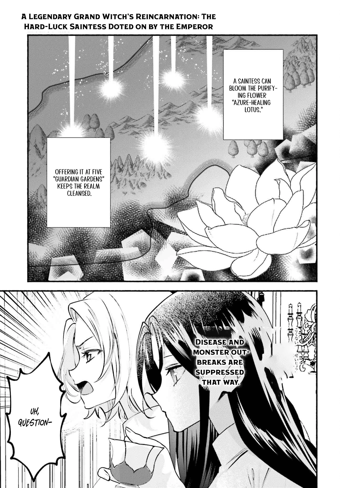 Once a Legendary Witch, Now a Misunderstood Saint Loved by the Emperor – Chapter 01 – Page 11