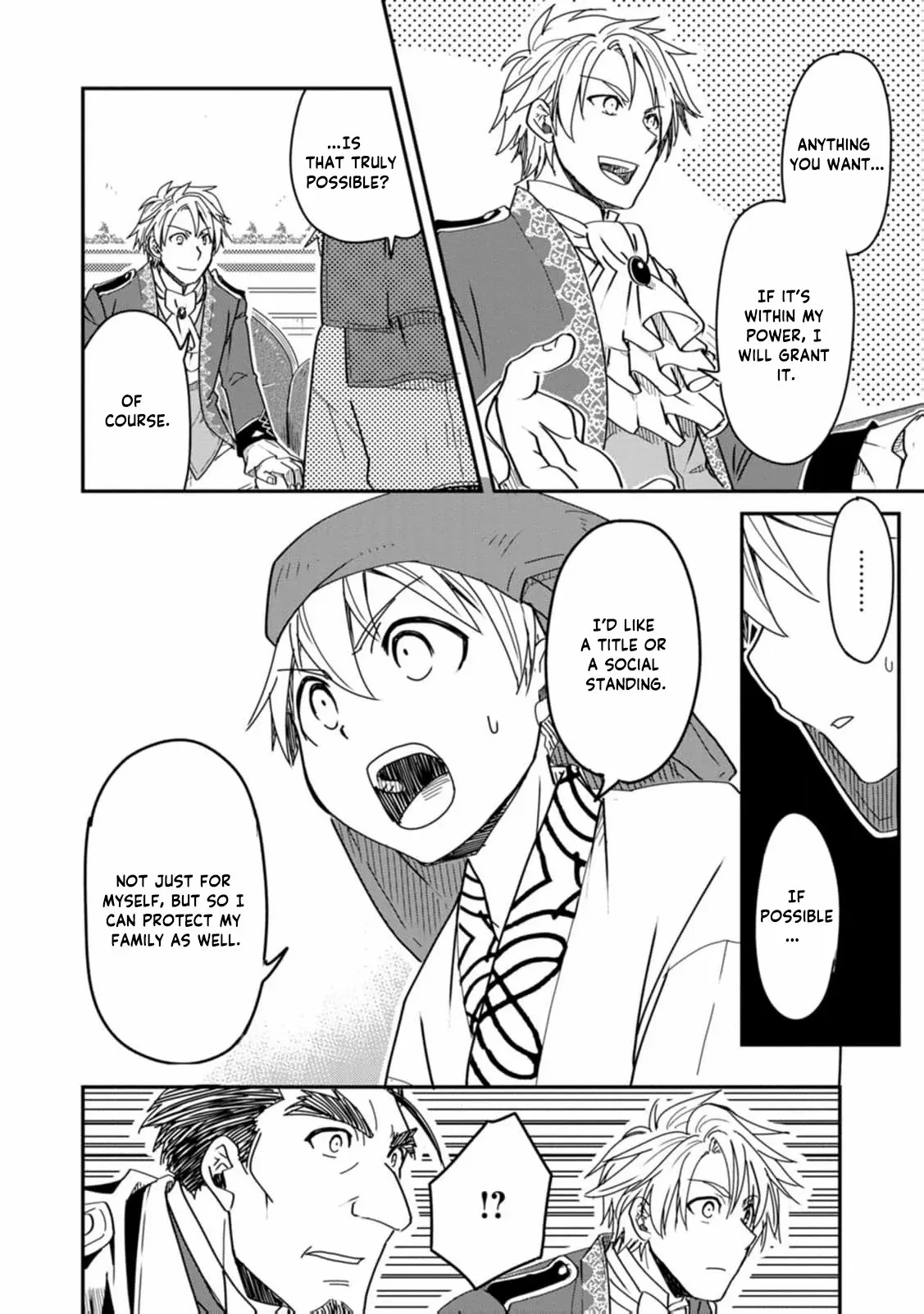 Tensei shitara Heimin deshita. ~Seikatsu Suijun ni Taerarenai no de Kizoku wo Mezashimasu~ – Chapter 16 – Page 36