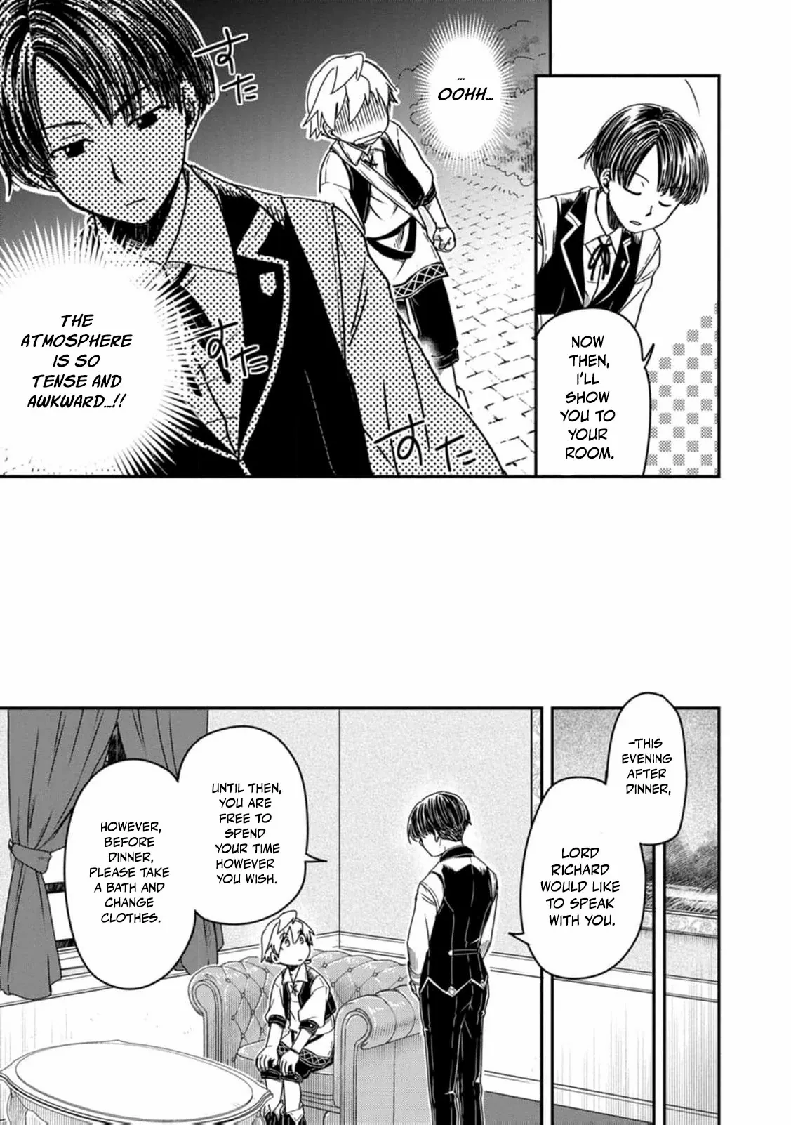 Tensei shitara Heimin deshita. ~Seikatsu Suijun ni Taerarenai no de Kizoku wo Mezashimasu~ – Chapter 14 – Page 33