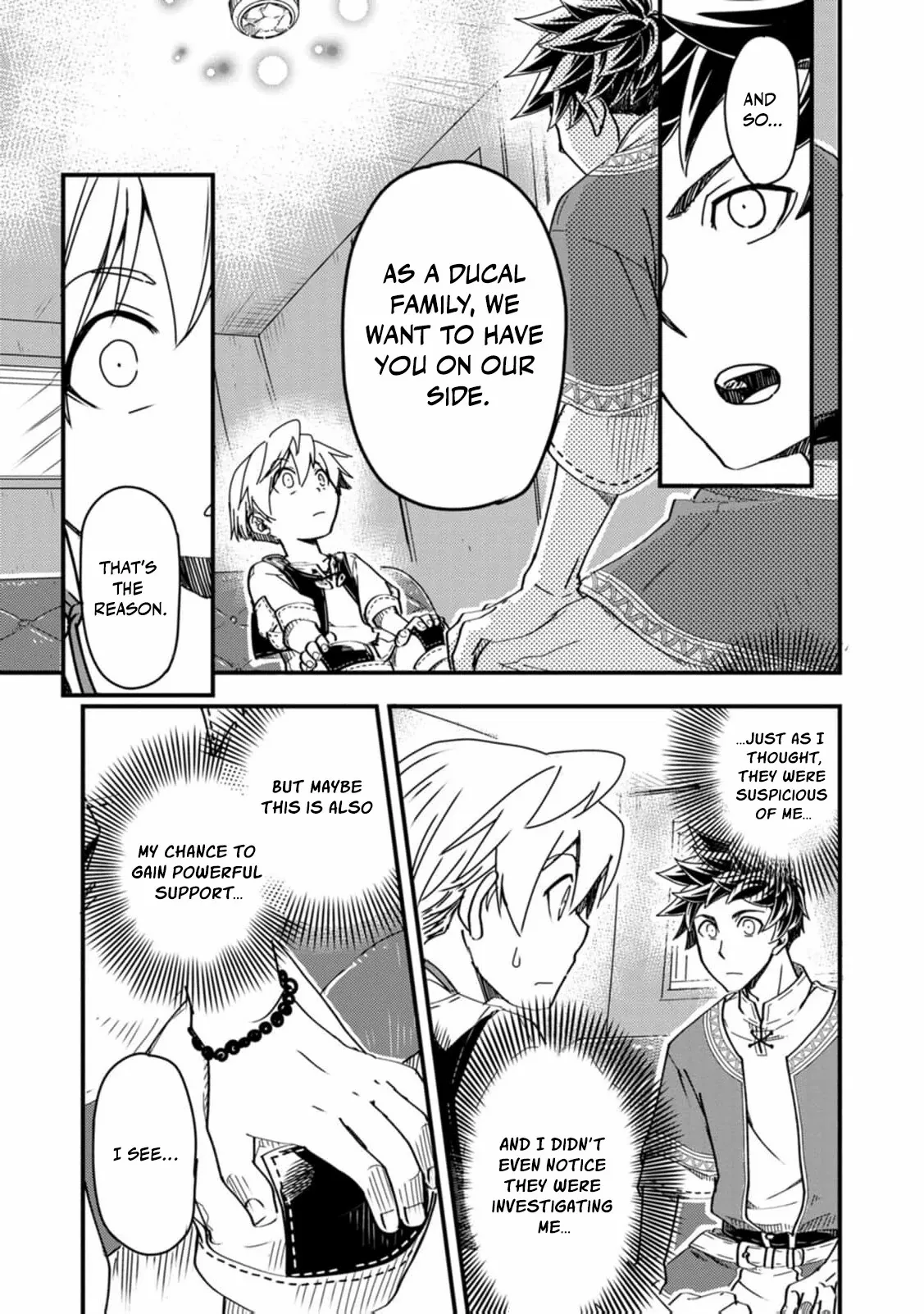 Tensei shitara Heimin deshita. ~Seikatsu Suijun ni Taerarenai no de Kizoku wo Mezashimasu~ – Chapter 8 – Page 17