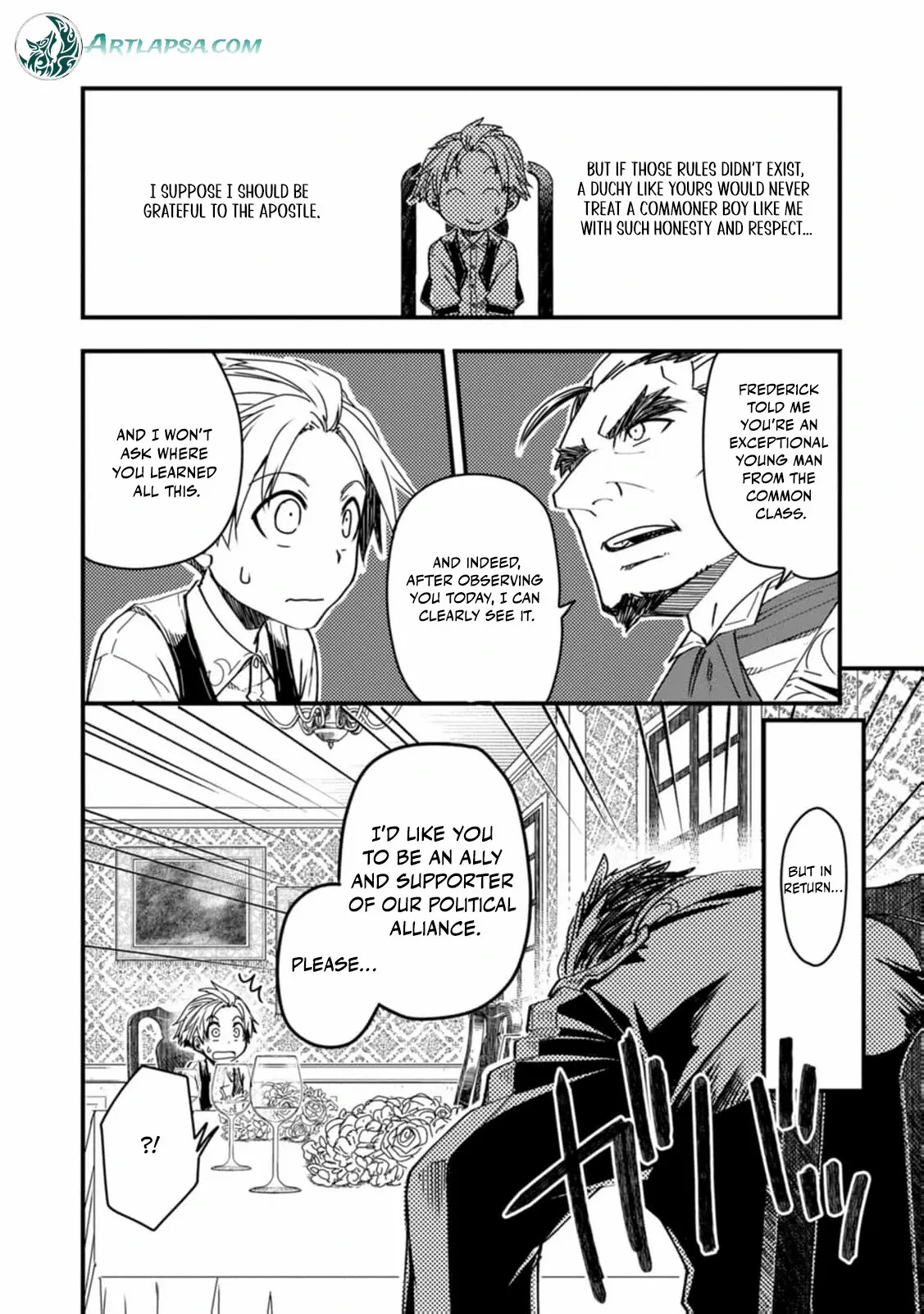 Tensei shitara Heimin deshita. ~Seikatsu Suijun ni Taerarenai no de Kizoku wo Mezashimasu~ – Chapter 8 – Page 34