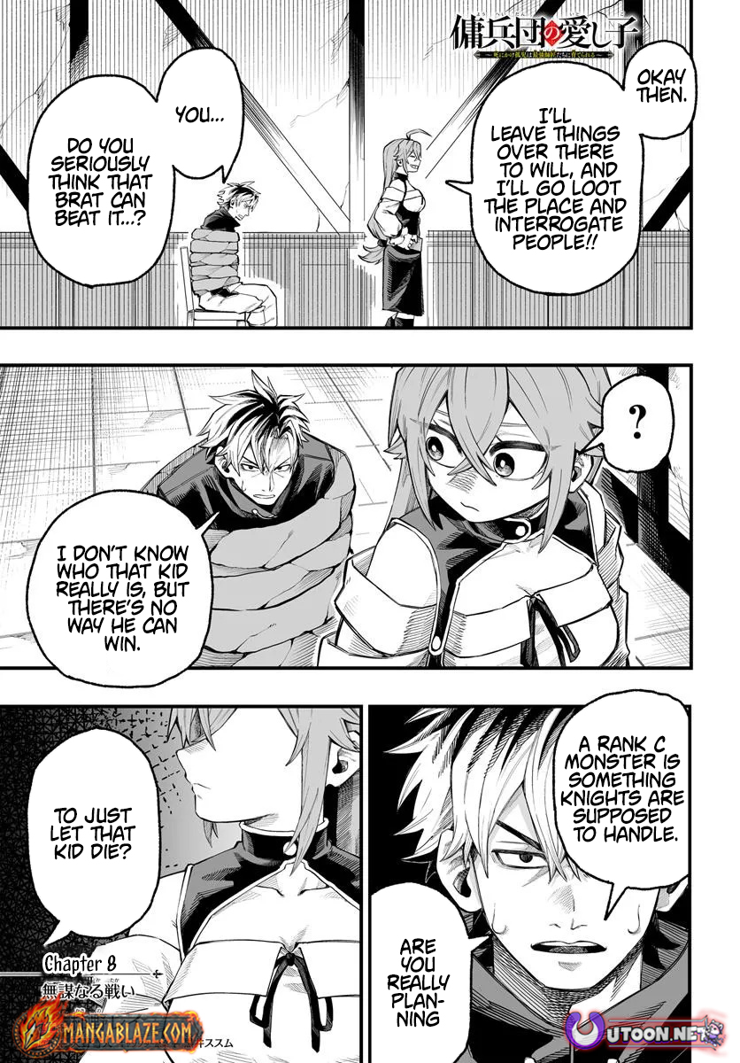 The Mercenary Group's Beloved Child The Orphan on the Brink of Death is Raised by the Mightiest Masters – Chapter 08.1 – Page 3