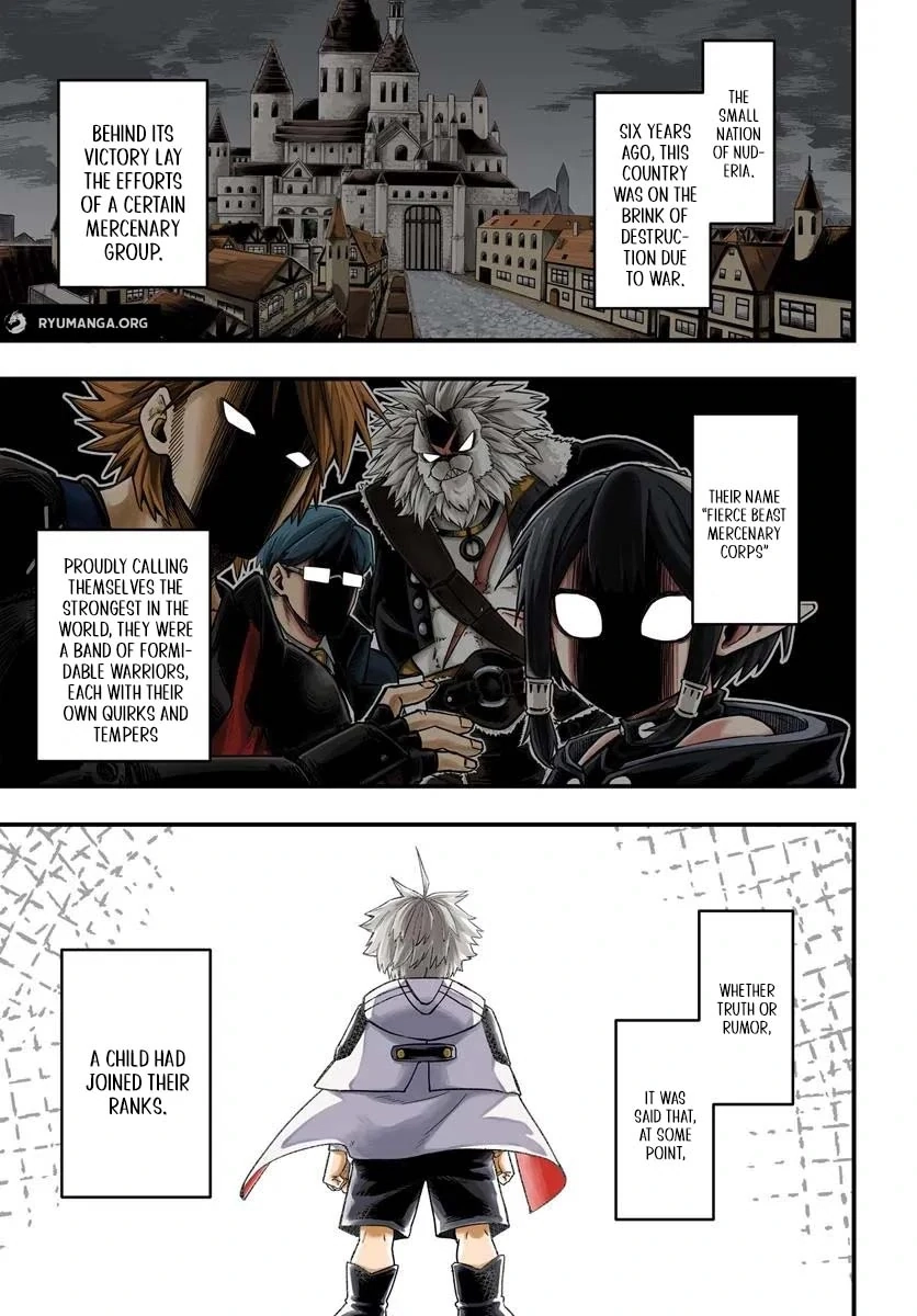 The Mercenary Group's Beloved Child The Orphan on the Brink of Death is Raised by the Mightiest Masters – Chapter 01.1 – Page 1