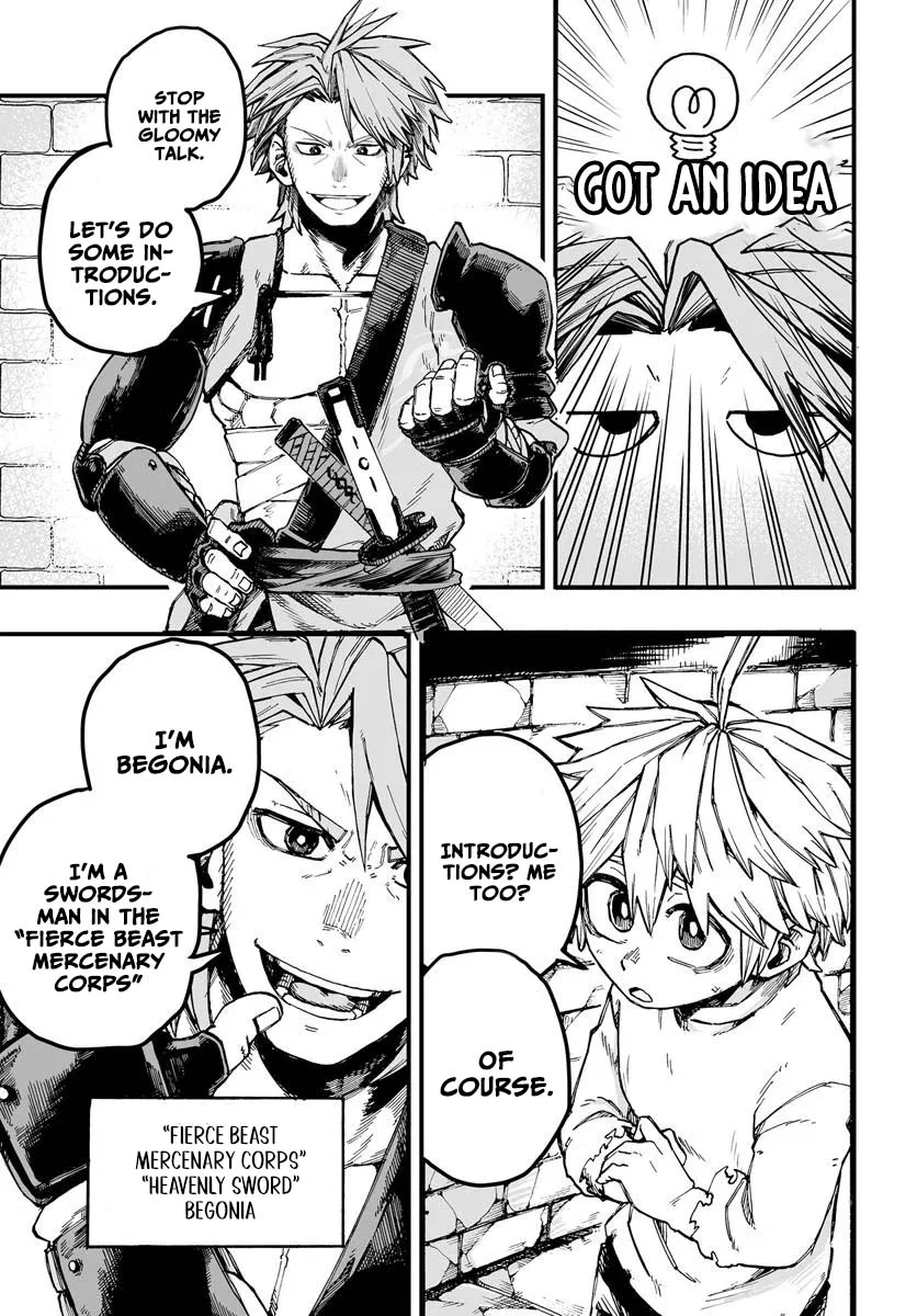 The Mercenary Group's Beloved Child The Orphan on the Brink of Death is Raised by the Mightiest Masters – Chapter 01.1 – Page 14