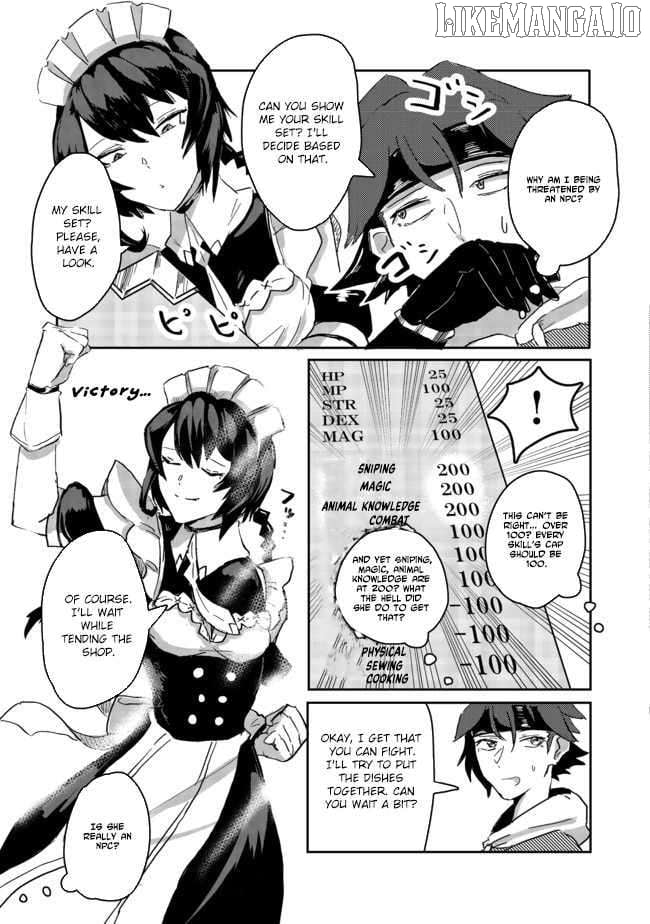 Another Frontier Online Seisankei ~Skill wo Kiwametara Cheat na NPC wo Yatoeru You ni Narimashita~ – Chapter 01 – Page 18