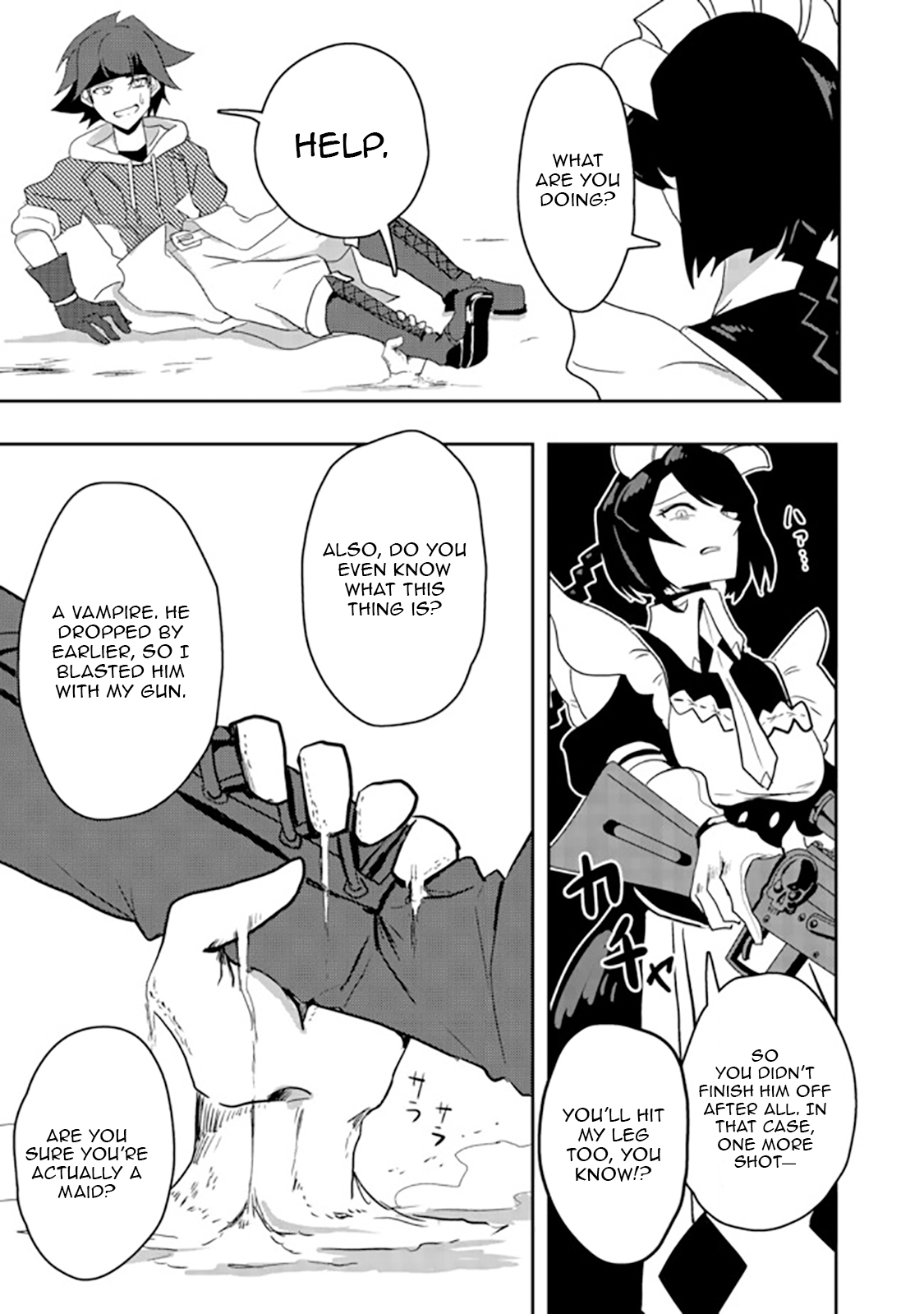 Another Frontier Online Seisankei ~Skill wo Kiwametara Cheat na NPC wo Yatoeru You ni Narimashita~ – Chapter 07 – Page 28