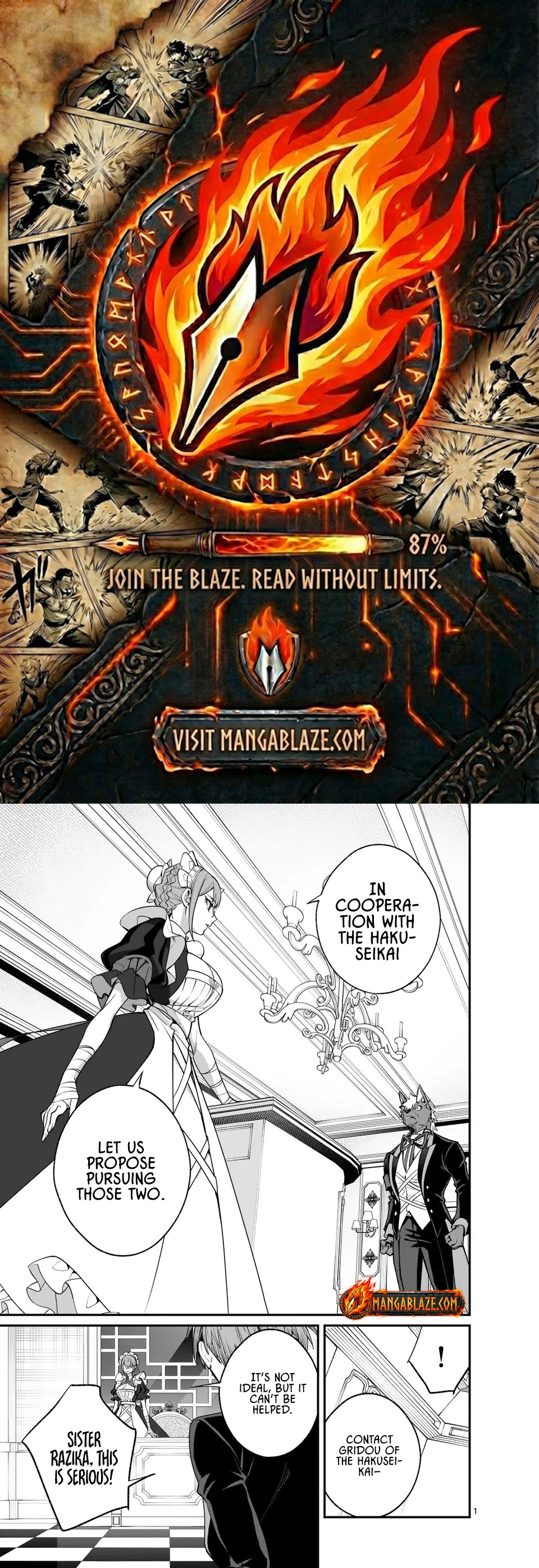 Maou Toshi - Demon Lord City – Chapter 14.1 – Page 1