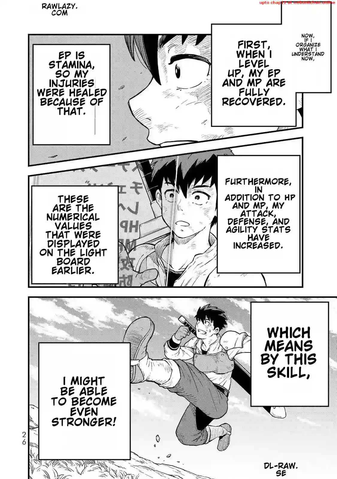 Hazure Skill Level Up no Sei de Party wo Tsuihou Sareta Shounen wa, Level wo Agete Butsuri de Naguru – Chapter 1 – Page 28