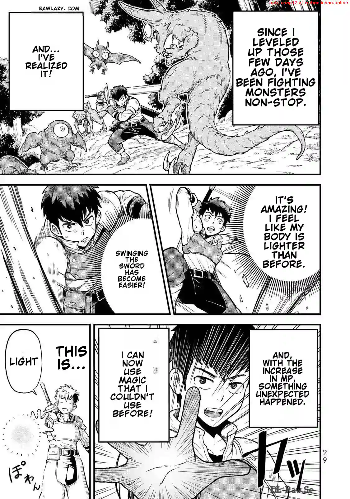 Hazure Skill Level Up no Sei de Party wo Tsuihou Sareta Shounen wa, Level wo Agete Butsuri de Naguru – Chapter 1 – Page 31