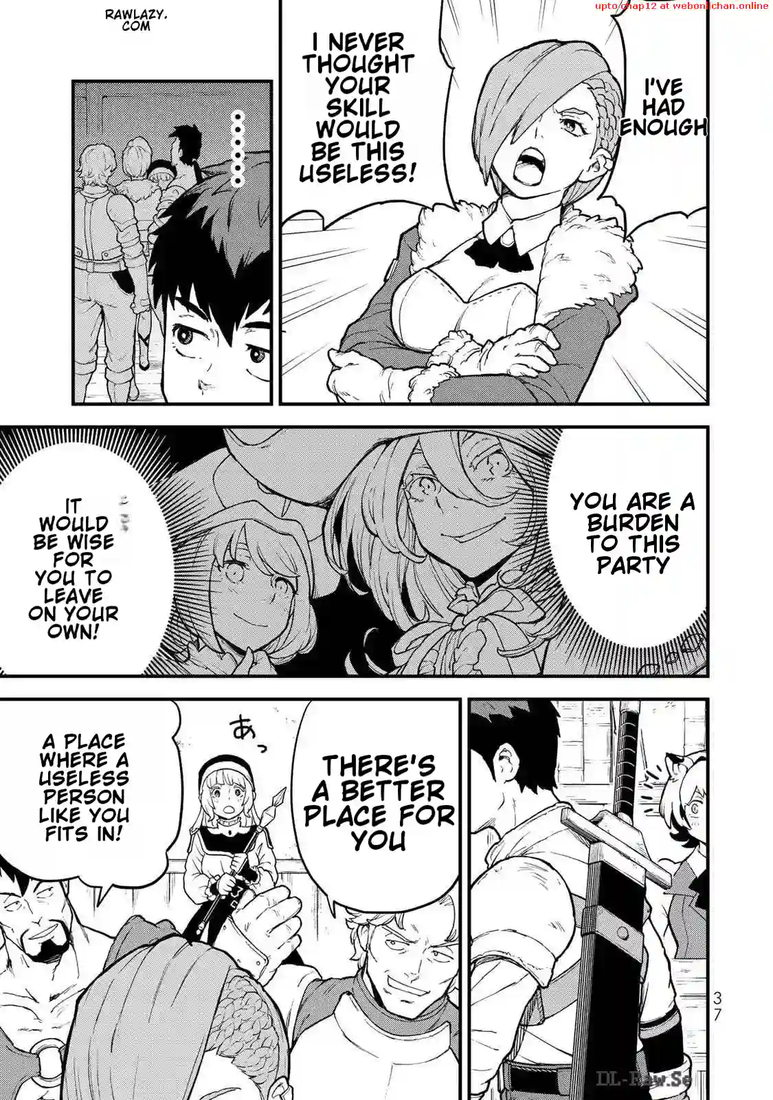 Hazure Skill Level Up no Sei de Party wo Tsuihou Sareta Shounen wa, Level wo Agete Butsuri de Naguru – Chapter 1 – Page 39