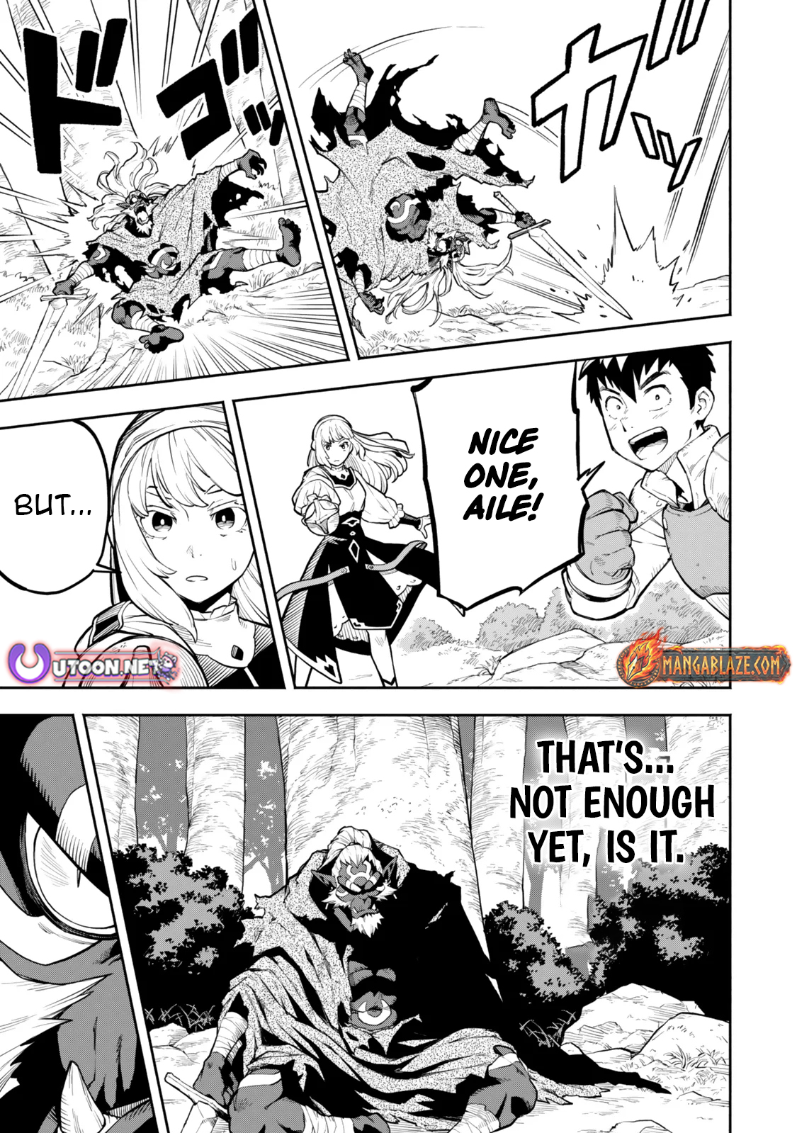 Hazure Skill Level Up no Sei de Party wo Tsuihou Sareta Shounen wa, Level wo Agete Butsuri de Naguru – Chapter 9.1 – Page 16