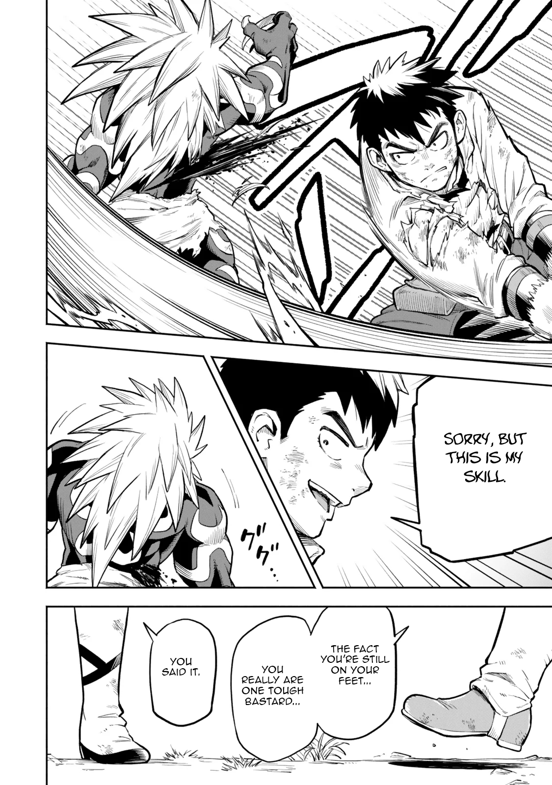 Hazure Skill Level Up no Sei de Party wo Tsuihou Sareta Shounen wa, Level wo Agete Butsuri de Naguru – Chapter 11.2 – Page 6