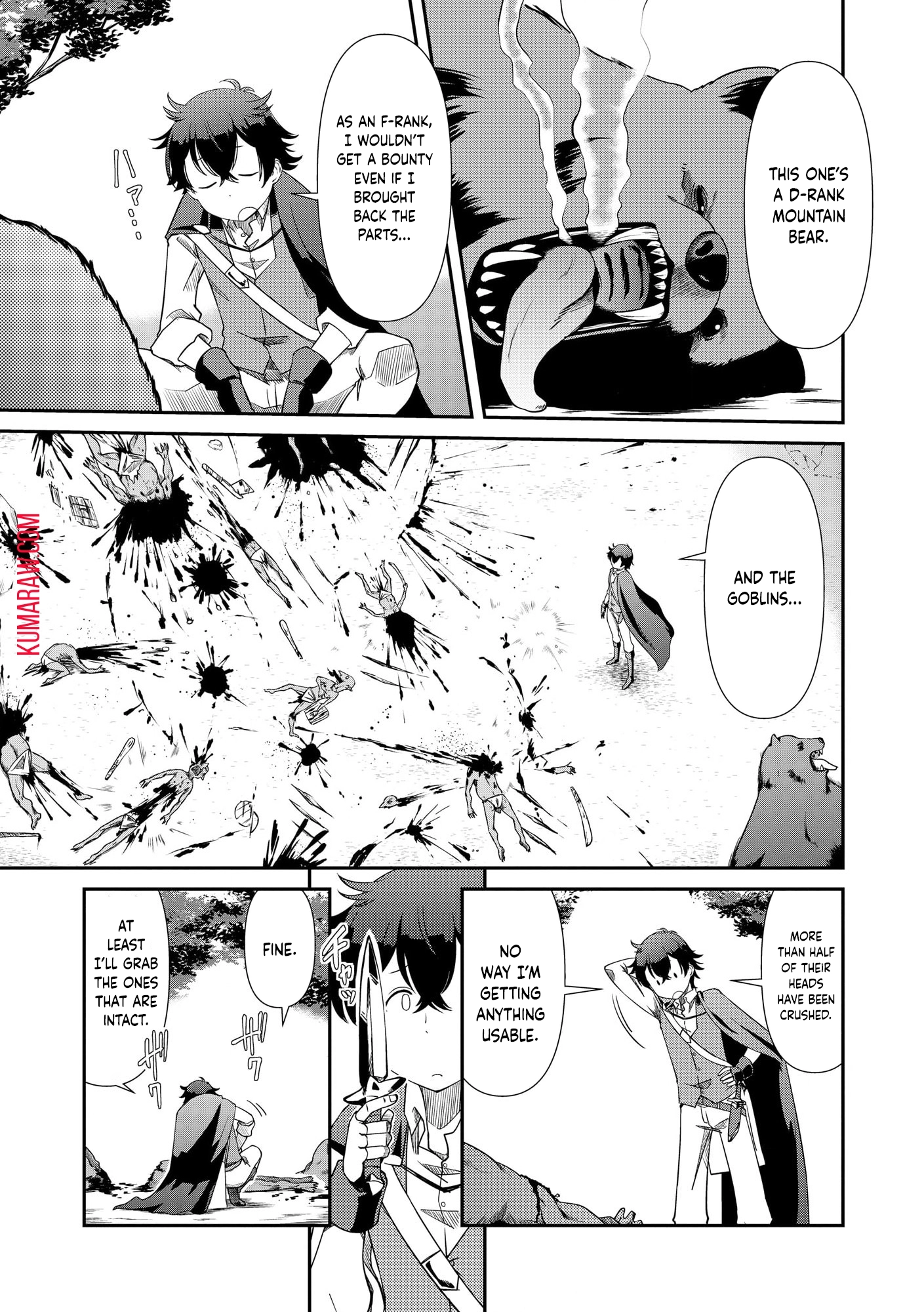 Hitoribocchi no Isekai Hourou – Tsuihousareta F Rank Boukensha wa Koboruto Dake wo Otomo ni Tabi wo suru – Chapter 01 – Page 7