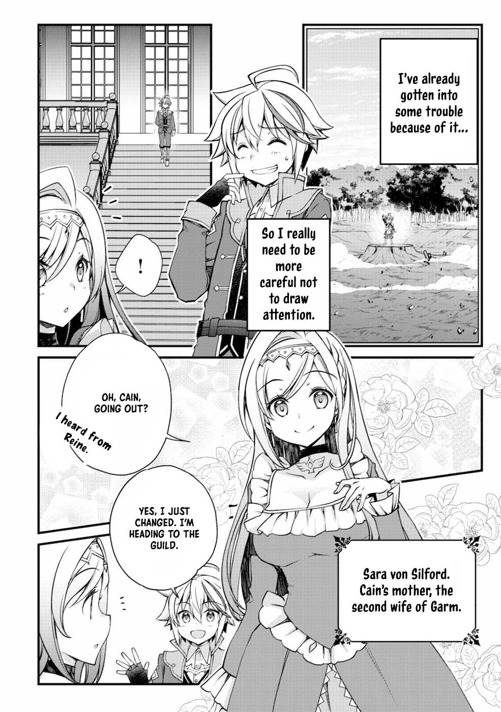 Tensei Kizoku no Isekai Boukenroku ~Cain no Yarisugi Guild Nikki~ – Chapter 01 – Page 14